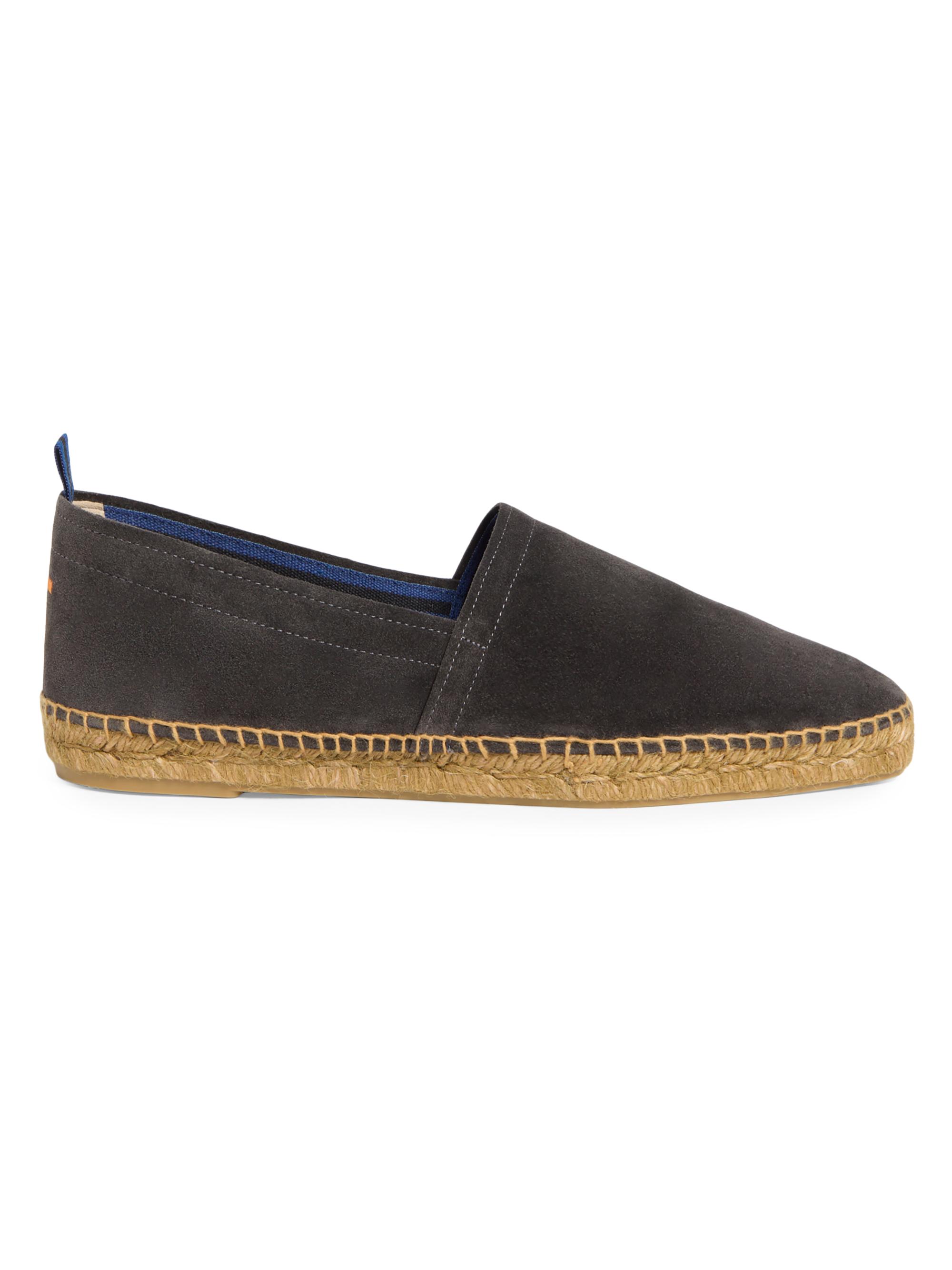 Castañer Men's Pablo Suede Espadrille Loafers - Camoscio Carbon