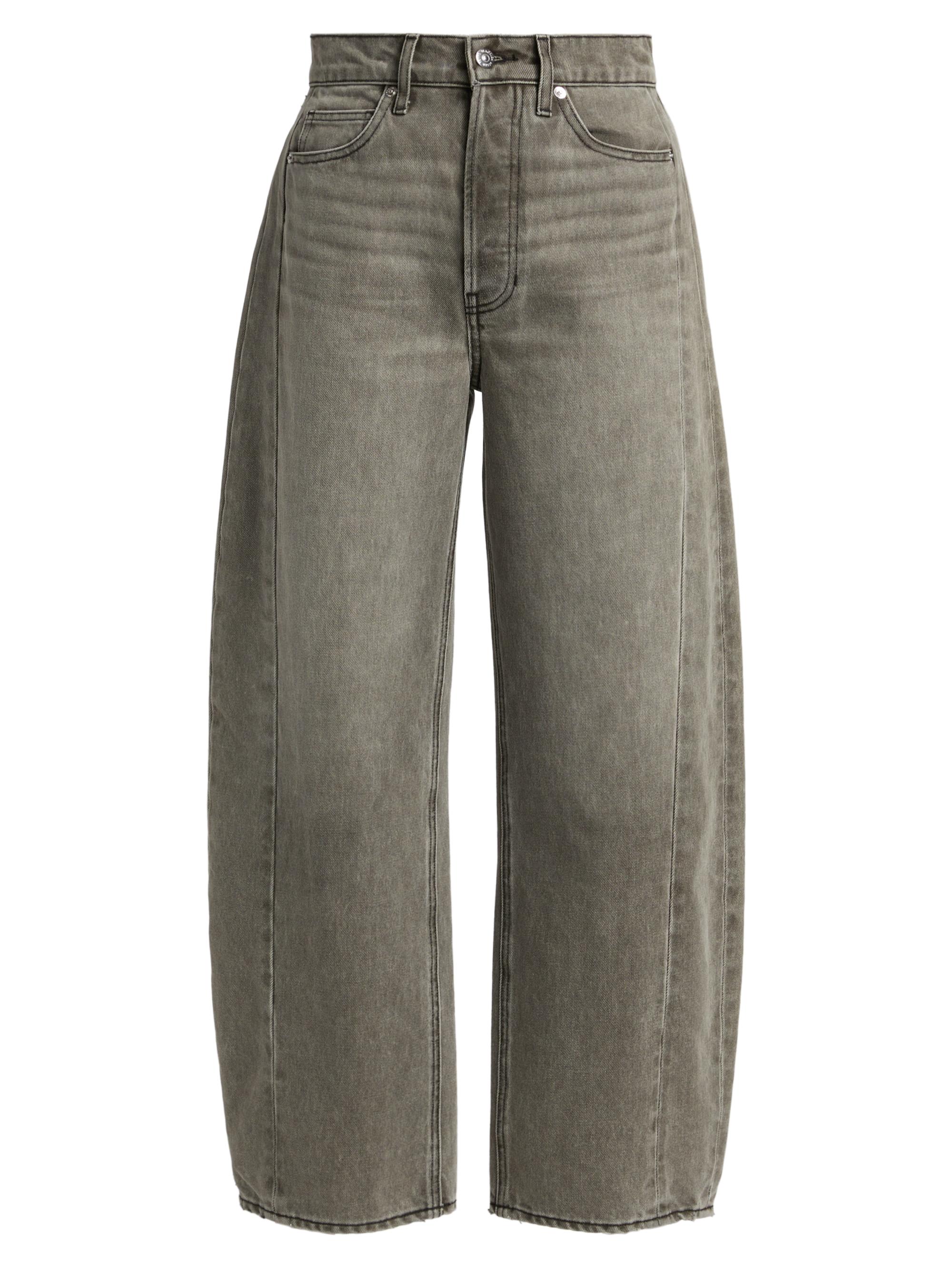 Veronica Beard Women's Ryder Saddle Jeans - Volcanic Dust