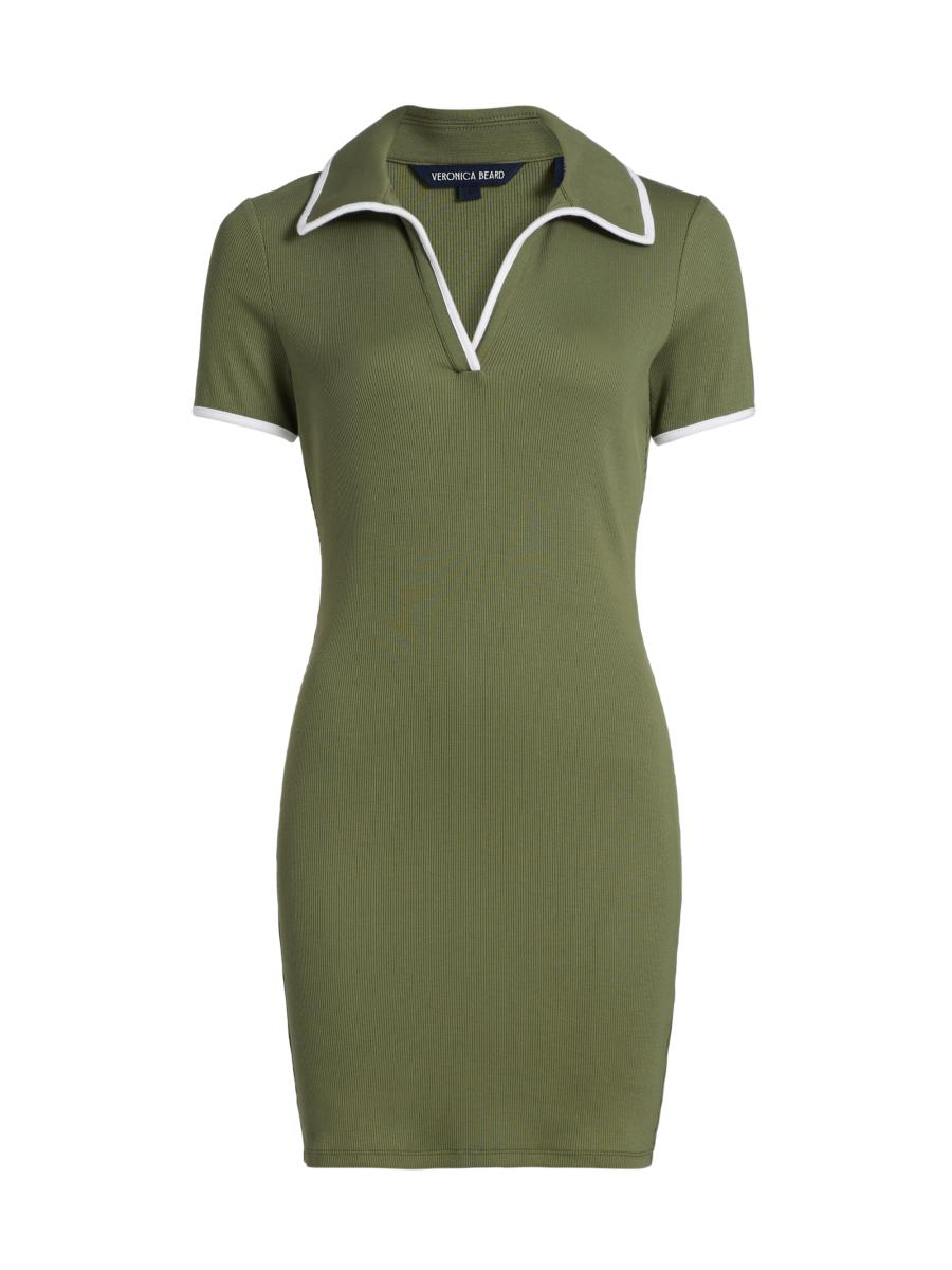 Pedestal dab dne brrrsos着用　polo ロンt s Bailey Polo Dress in Black | Veronica Beard