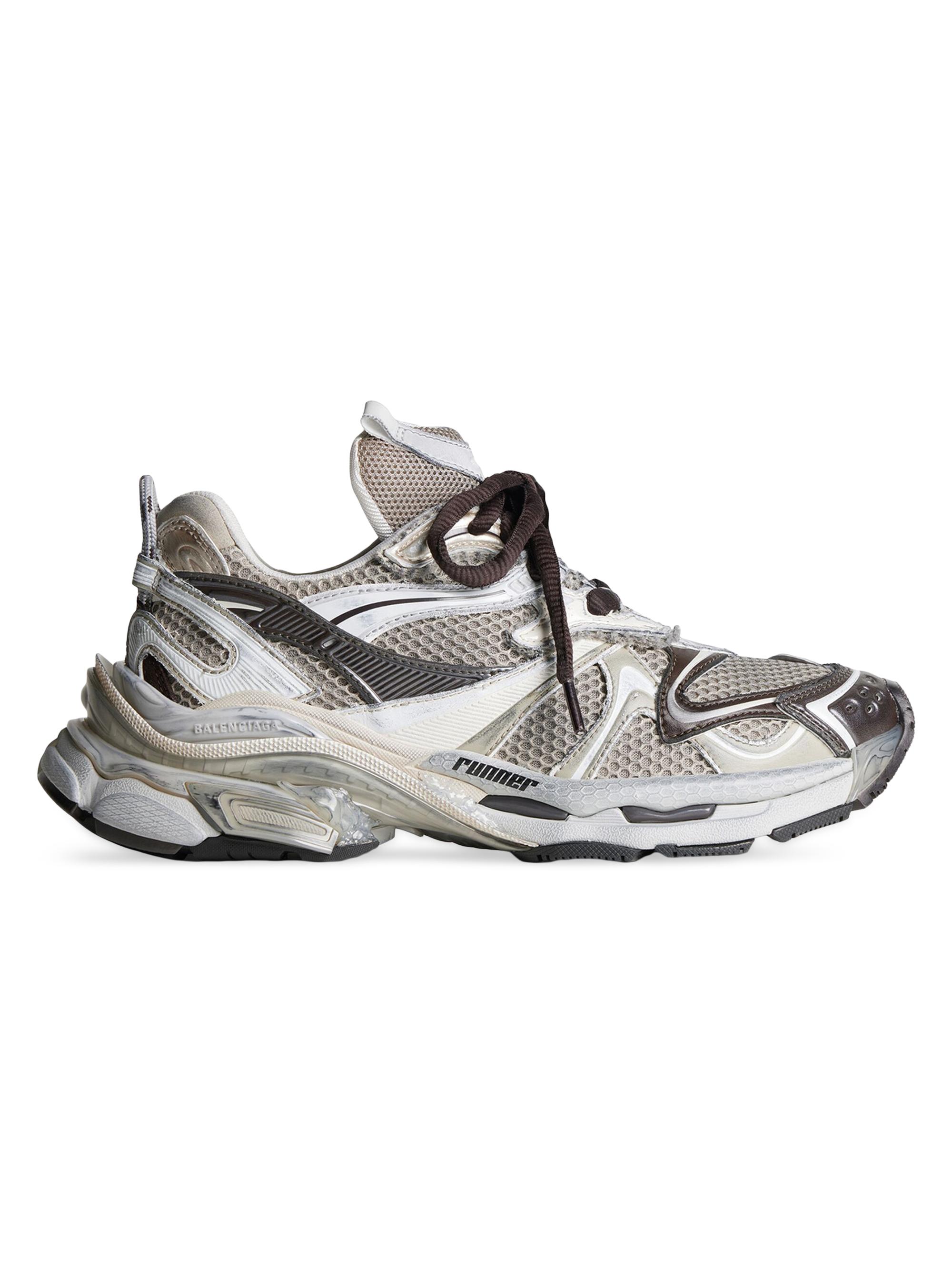 Balenciaga HD Lace-Up Sneakers | Saks Fifth Avenue