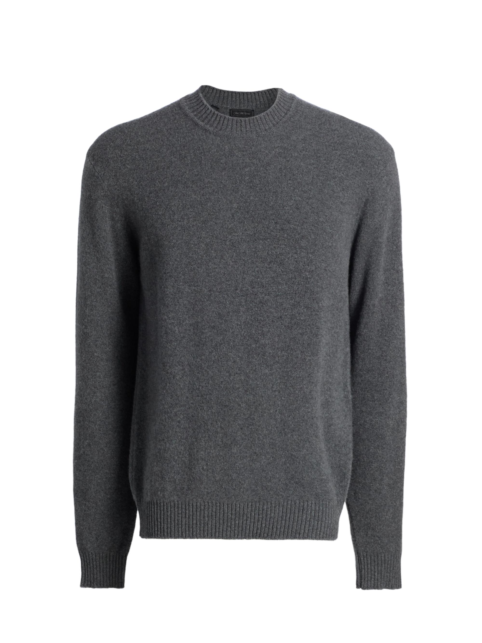 Saks Fifth Avenue Men's COLLECTION Lofty Wool-Nylon Crewneck Sweater - Dark Grey