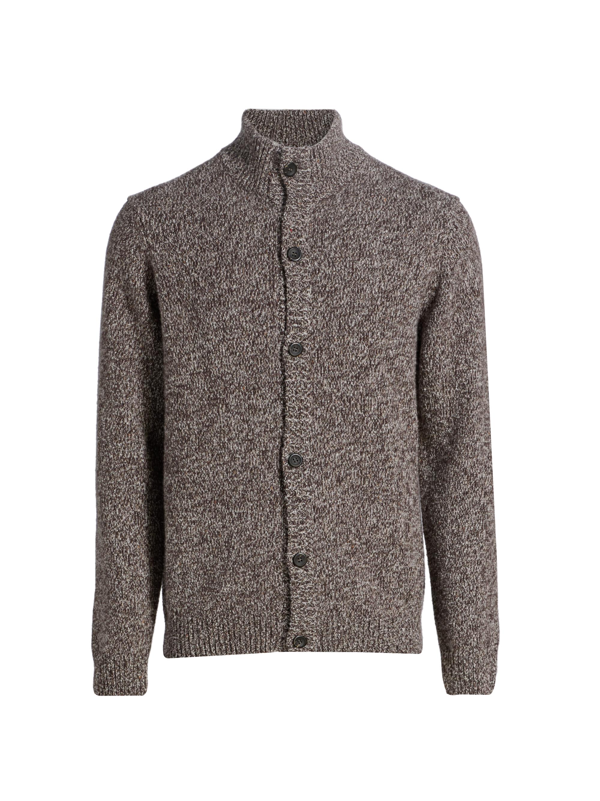 Moncler Cardigan in Wool and Alpaca | Saks Fifth Avenue