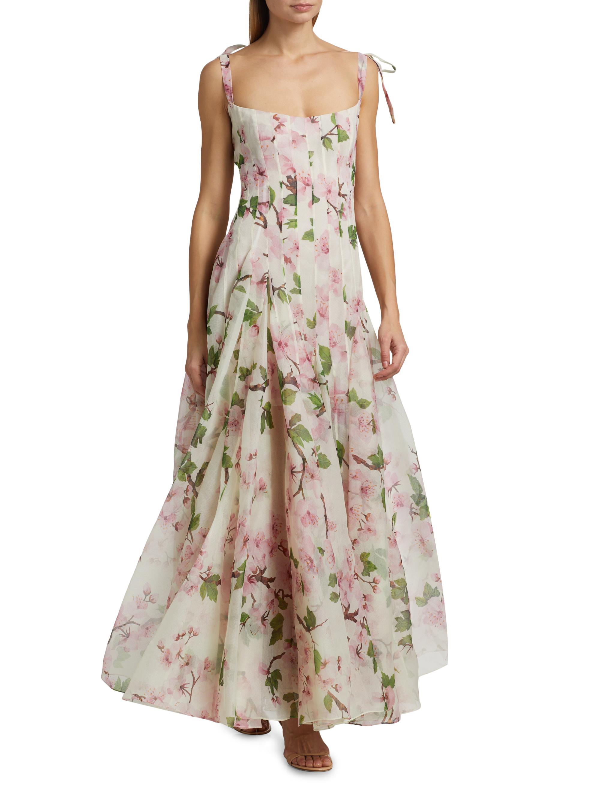 cherry blossom bridesmaid dresses Cherry Blossom Strapless Back Bow Mini Dress