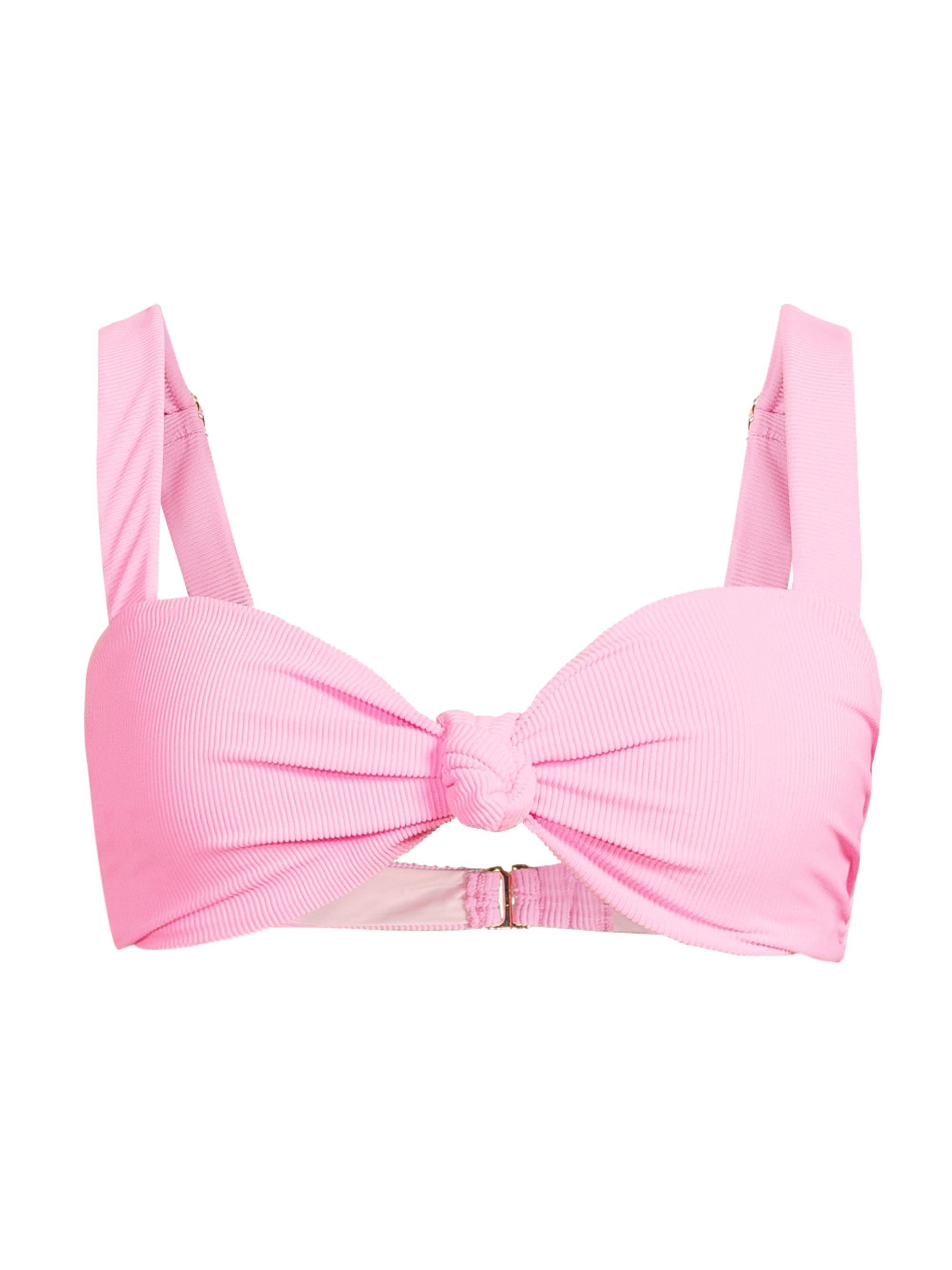 Beach Riot Women's Sophia Rib-Knit Bikini Top - Prism Pink