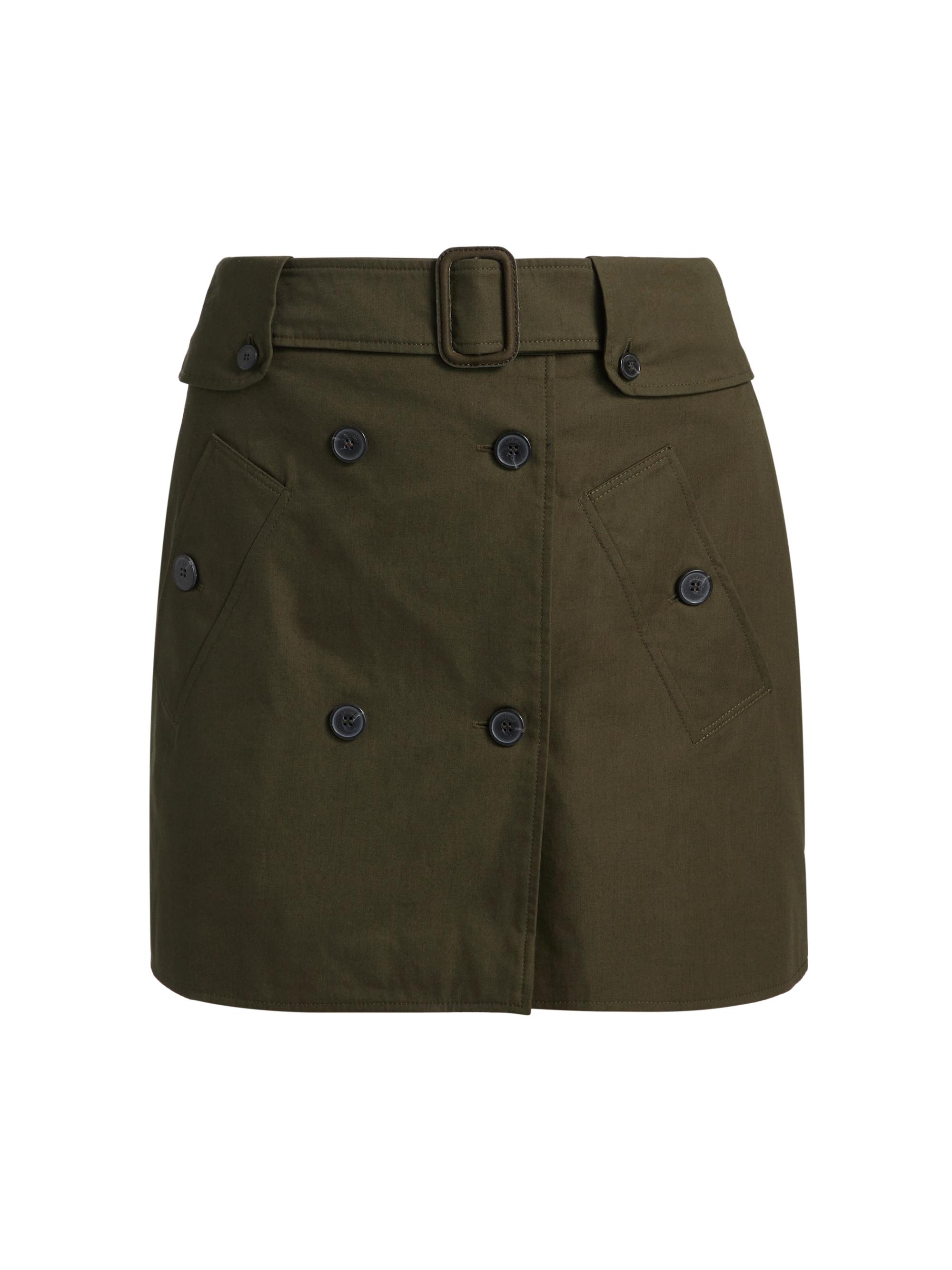 ba & sh Women's Janae Utility Miniskirt - Kaki