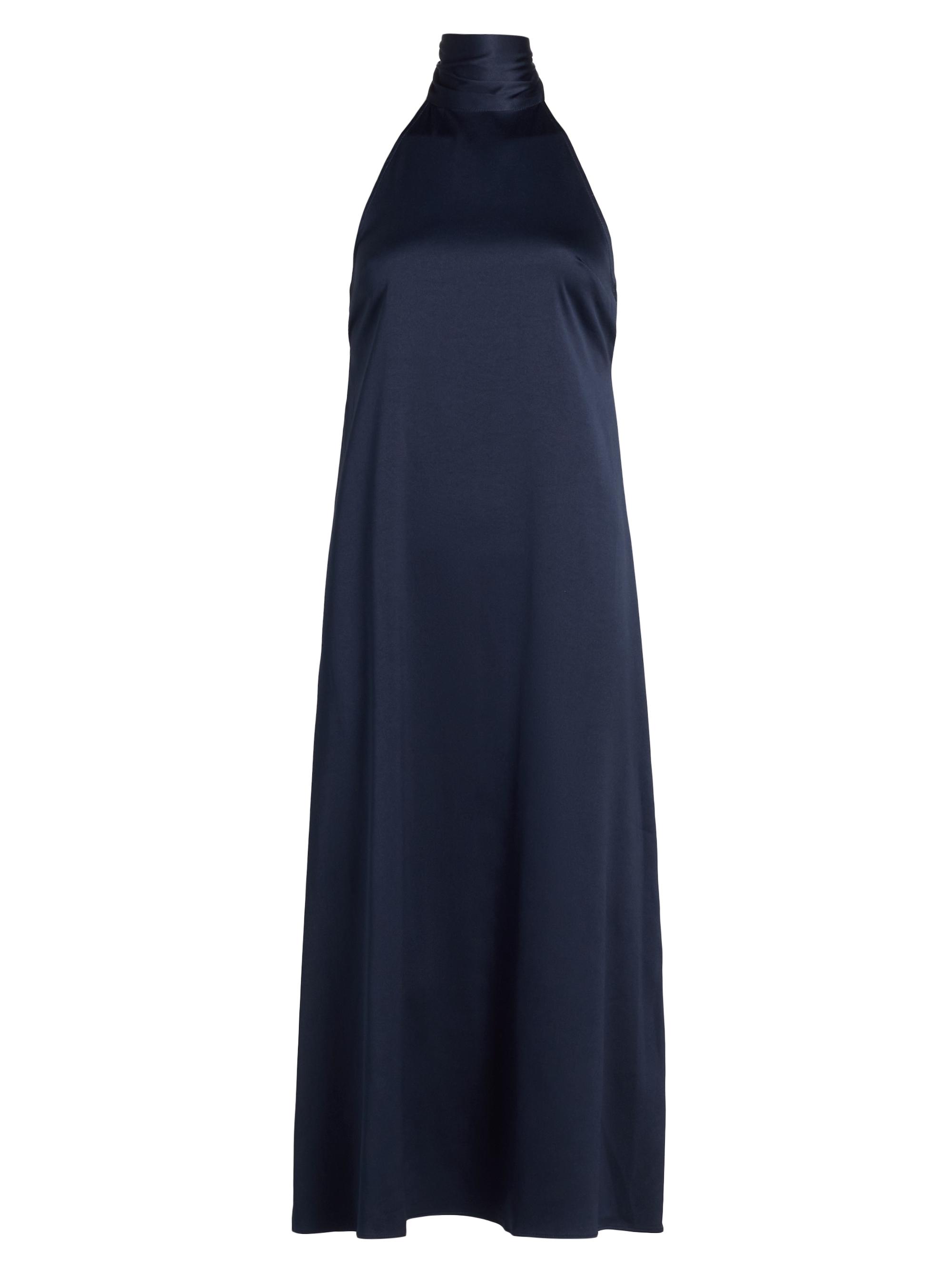 Azeeza Women's Meera Satin Midi-Dress - Navy