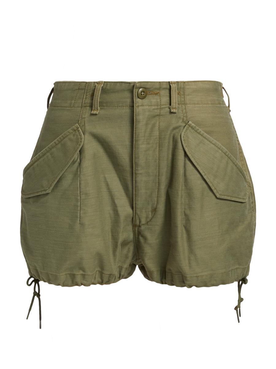 R13 Marianne Cotton Mid-Rise Cargo Shorts | Saks Fifth Avenue