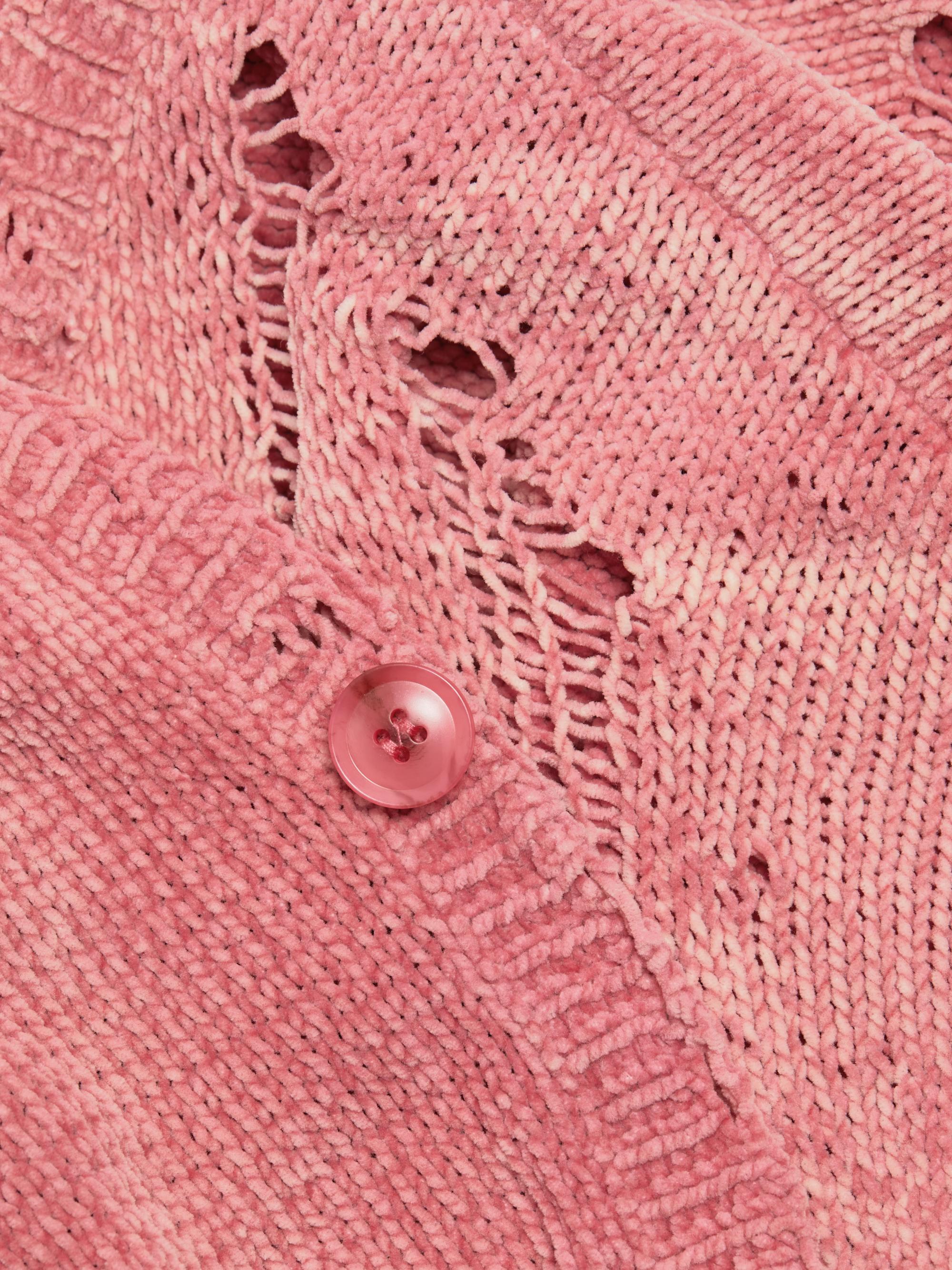 【新品未開封】rose cardigan pink (POP UP限定) SPARKLY BOW KNIT CARDIGAN - Pink | ZARA United States