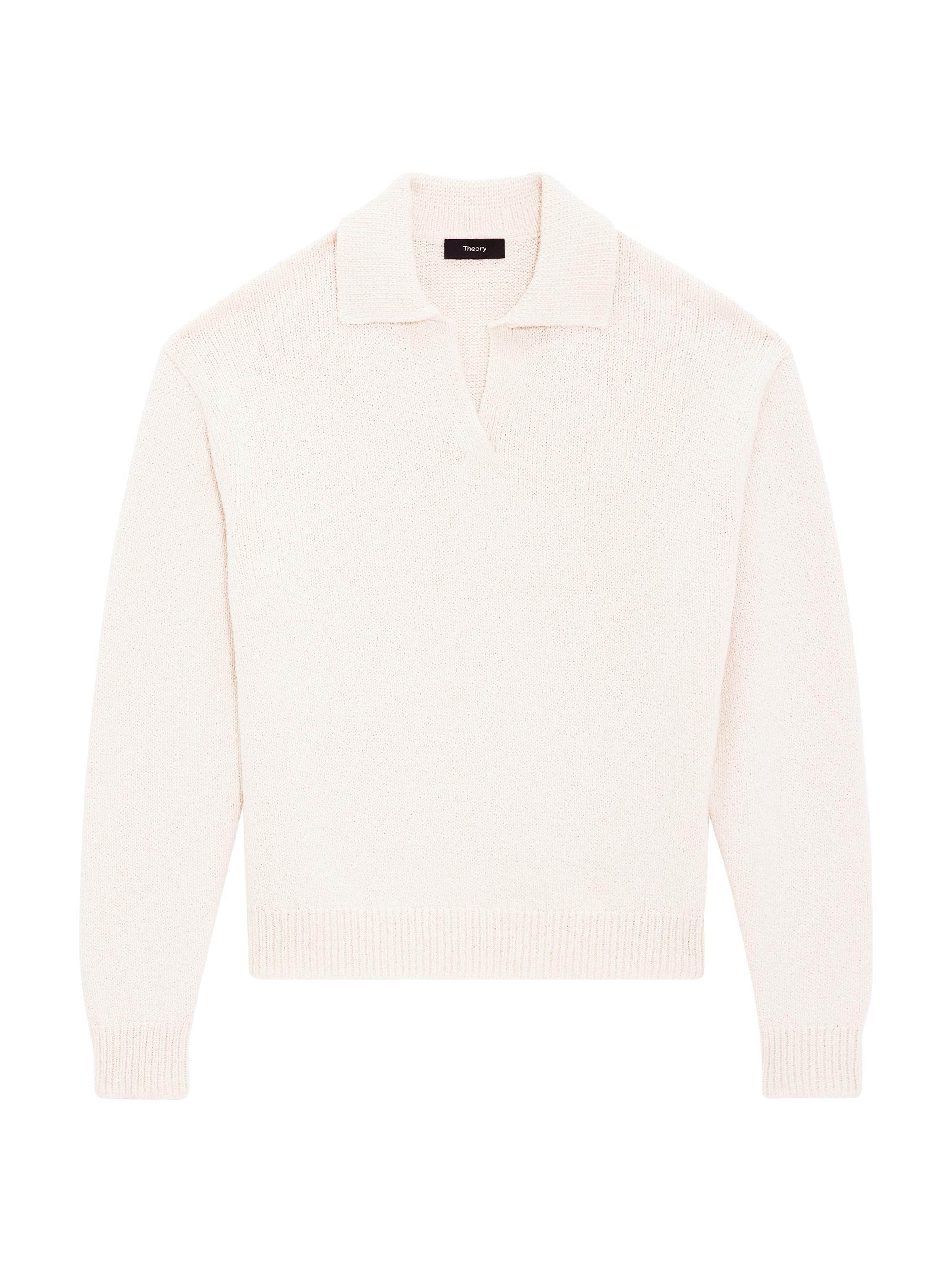 トップス Theory Cashmere Half Zip Knit 0400021972323_IVORY?wid=830&