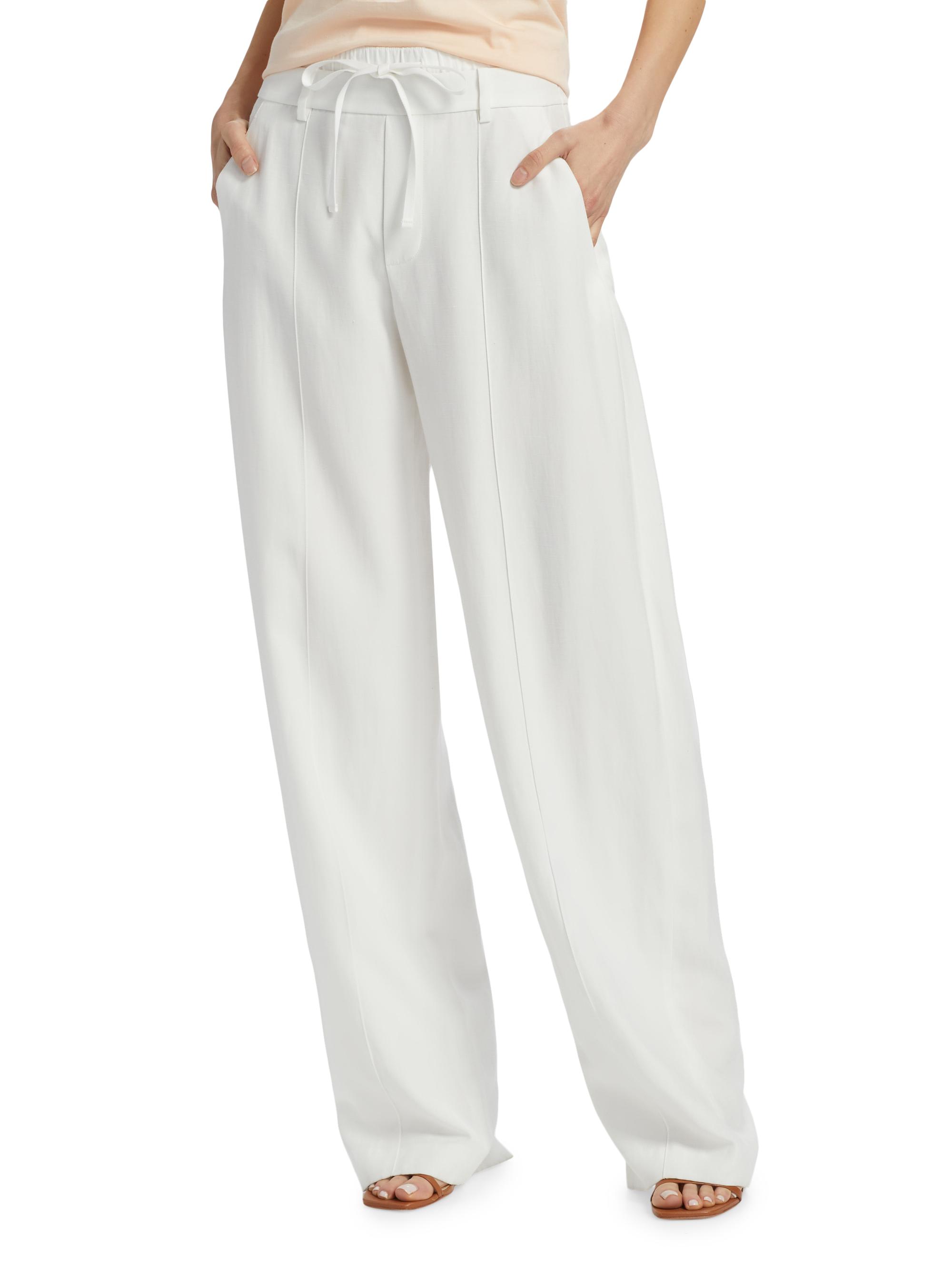 Vince Mid-Rise Double-Waistband Drawstring Pants | Saks Fifth Avenue
