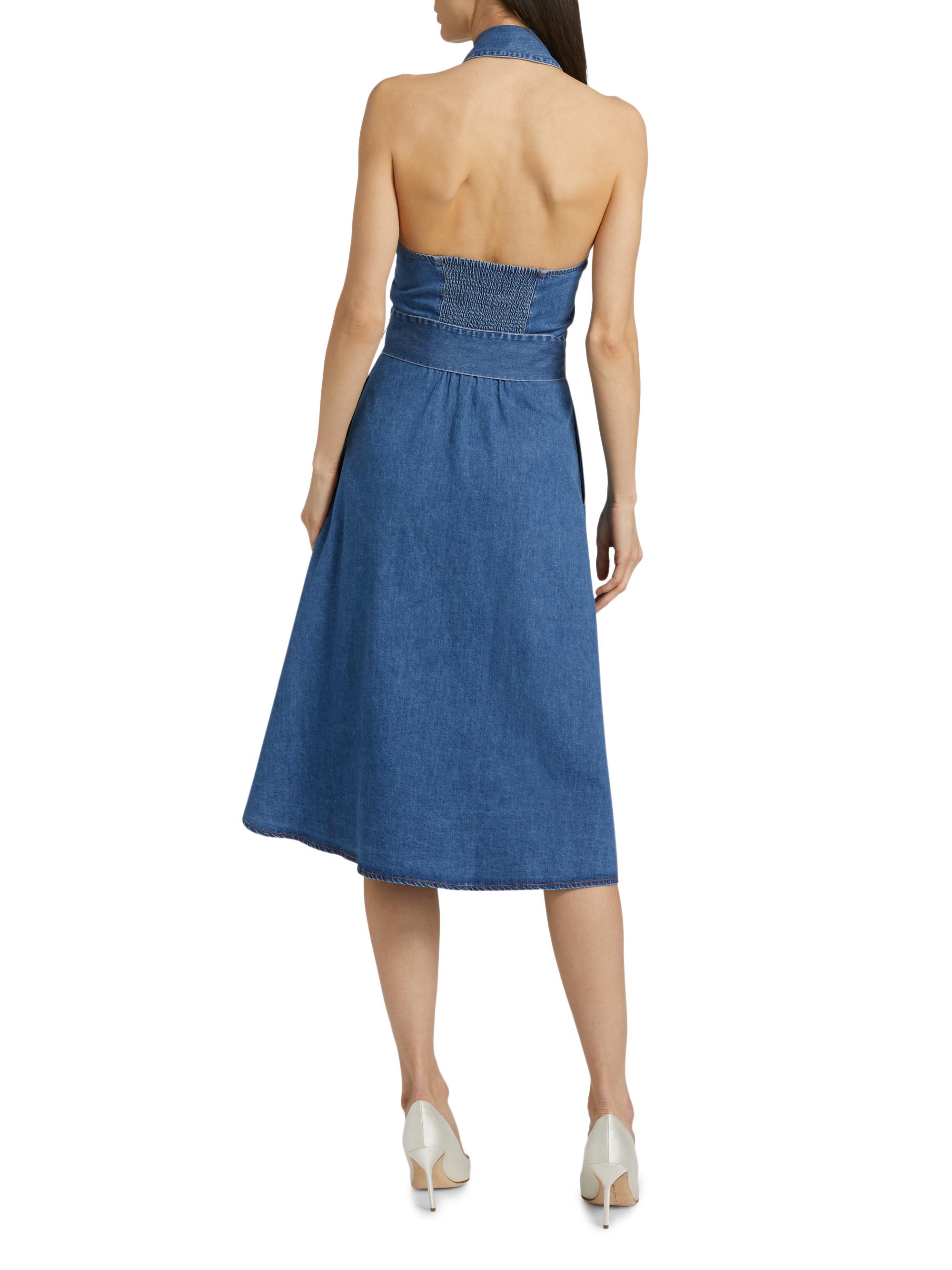 aidan mattox halter long dress Aidan Mattox MN1E206693 main image 1