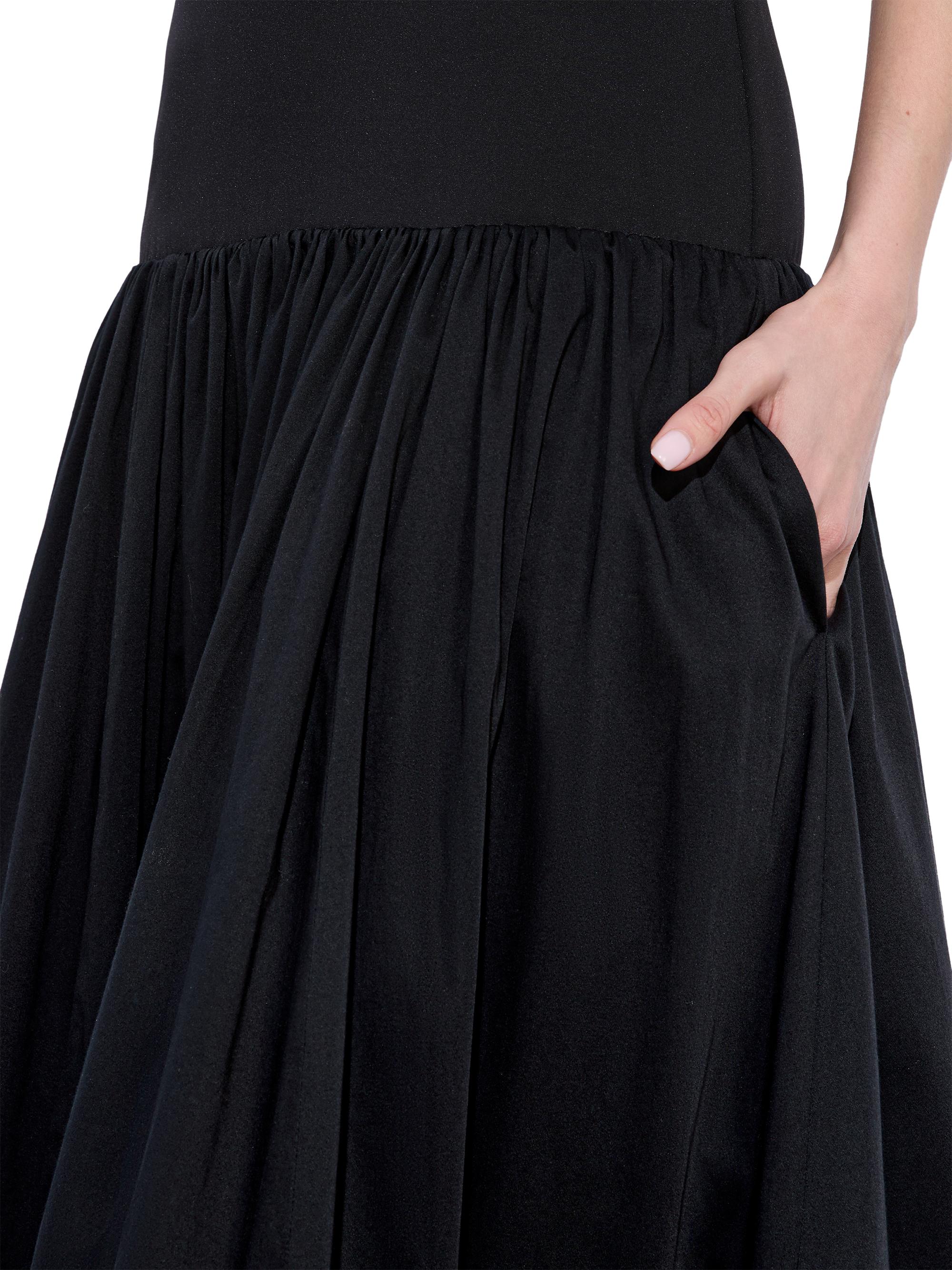 Alice + Olivia Oriana Strapless Drop-Waist Midi-Dress | Saks Fifth