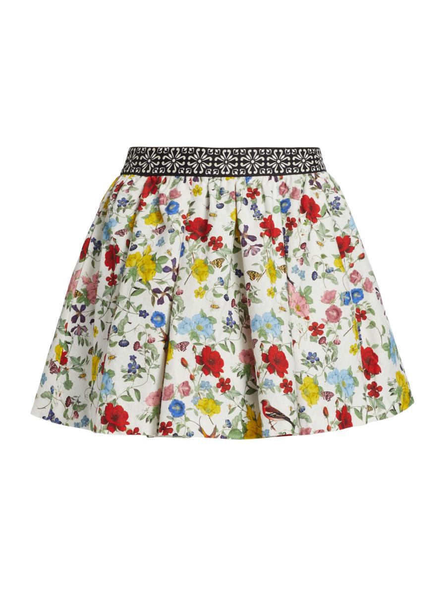 Alice + Olivia Haven Flare Miniskirt | Saks Fifth Avenue
