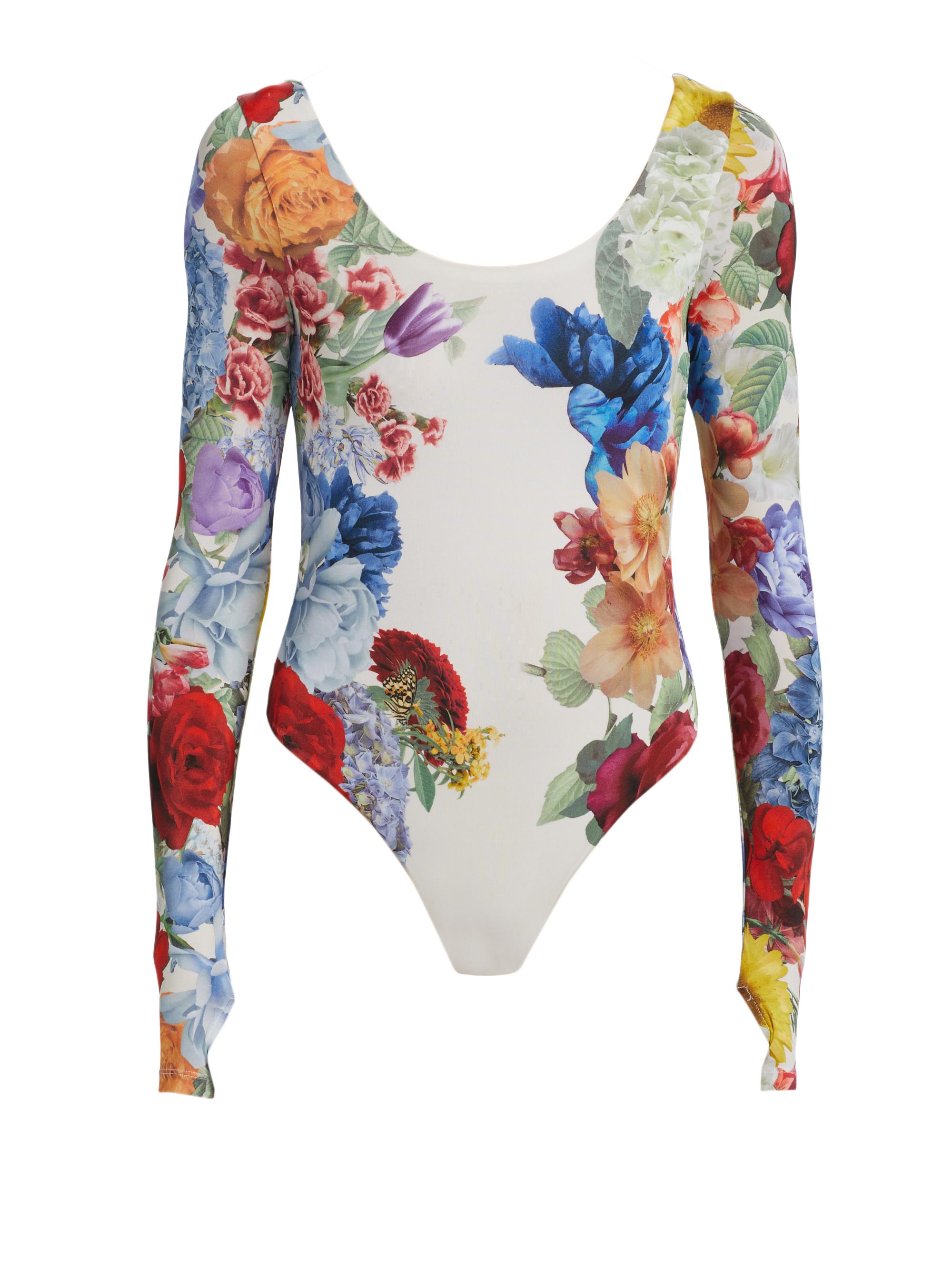 ALICE + OLIVIA Rhys Ballet Bodysuit | Saks Fifth Avenue
