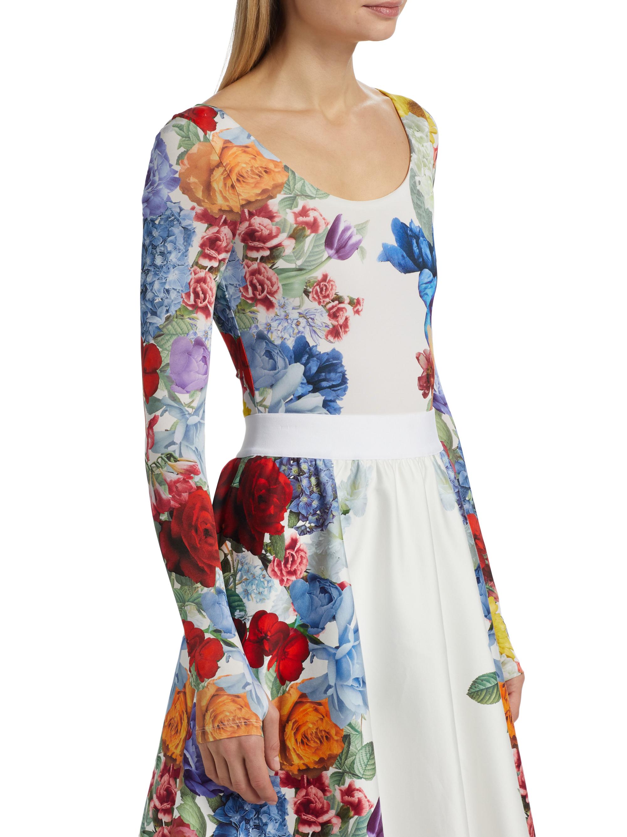 Alice + Olivia Rhys Ballet Bodysuit | Saks Fifth Avenue