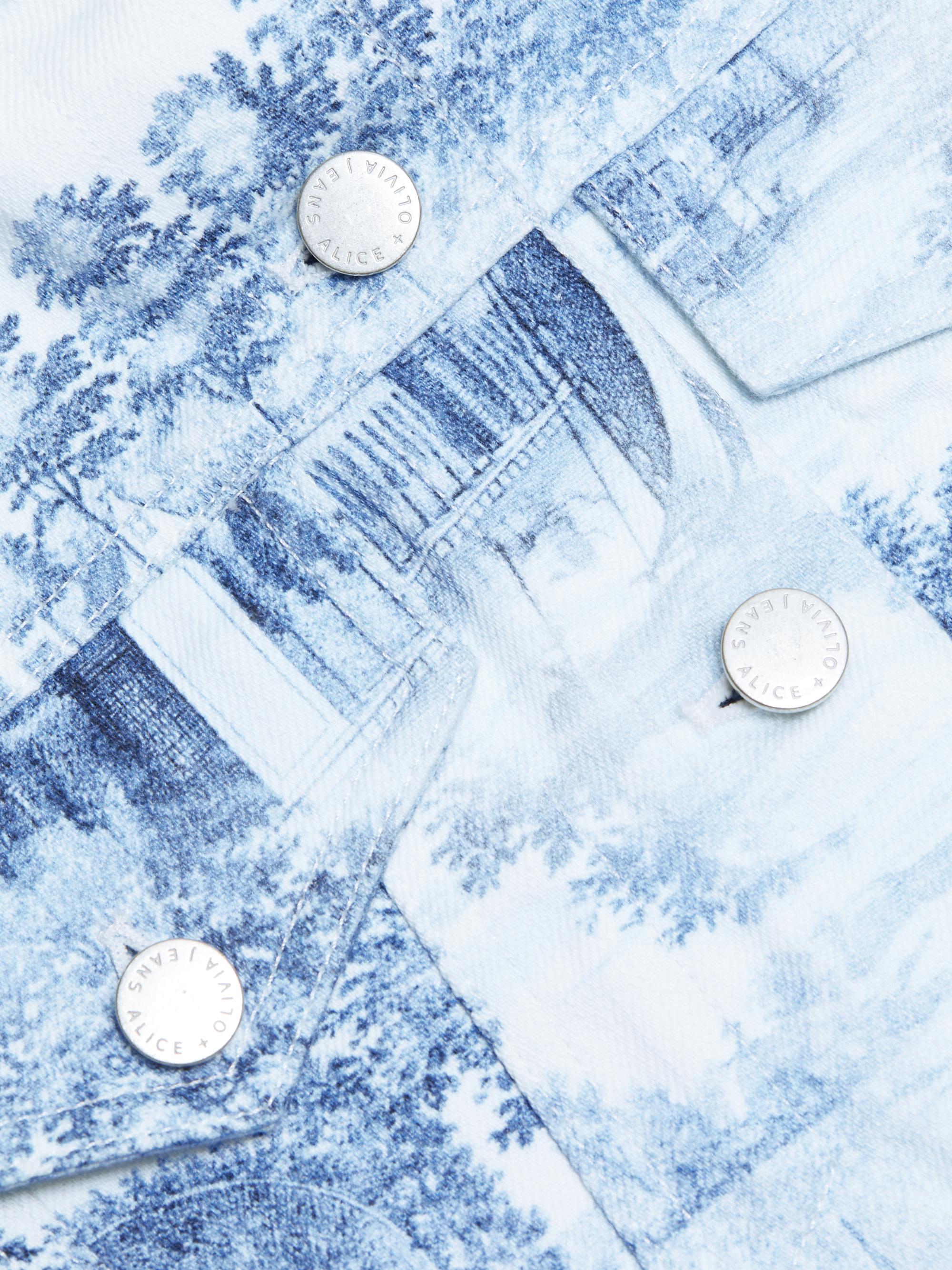 Alice + Olivia Chloe Boxy Crop Jacket | Saks Fifth Avenue