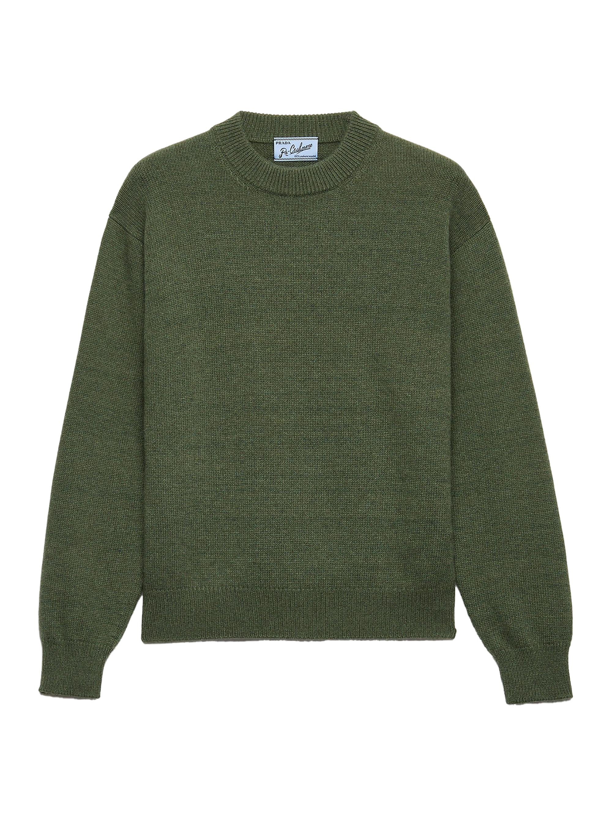 Prada Wool and Cashmere Crew-Neck Sweater | Saks Fifth Avenue