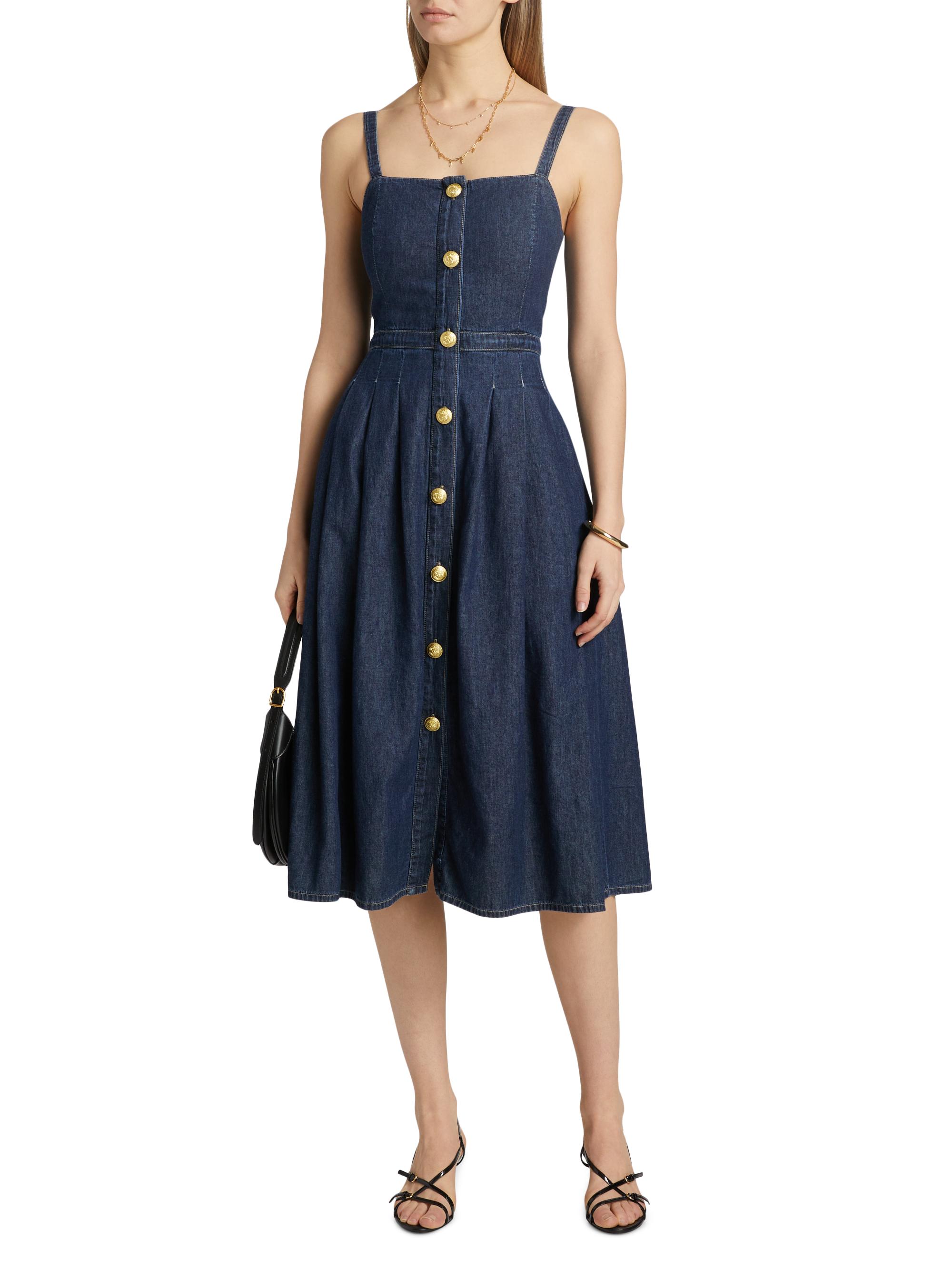 fitted t shirt midi dress Snagafore Pinafore Dress - Figgy Pudding main image 1