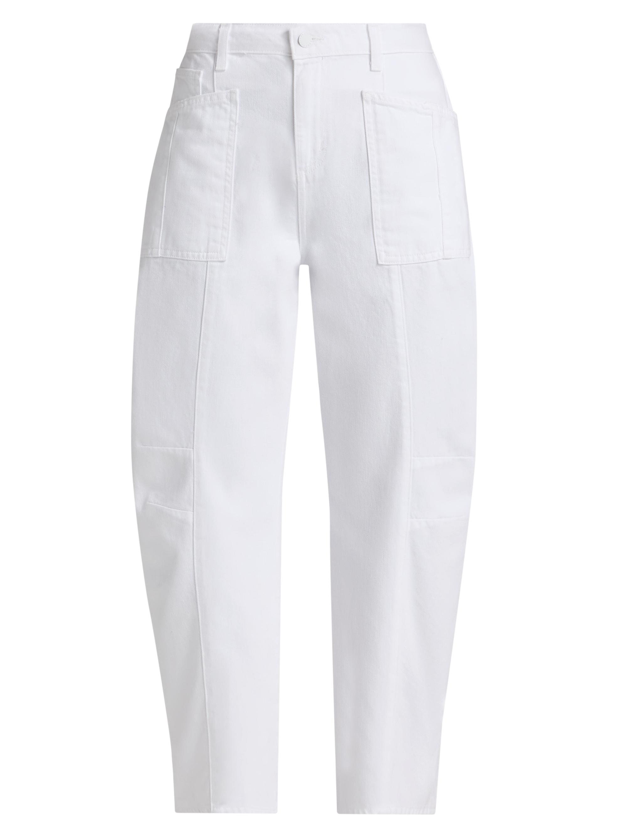 L'AGENCE Women's Cody High-Rise Rodeo Jeans - Blanc