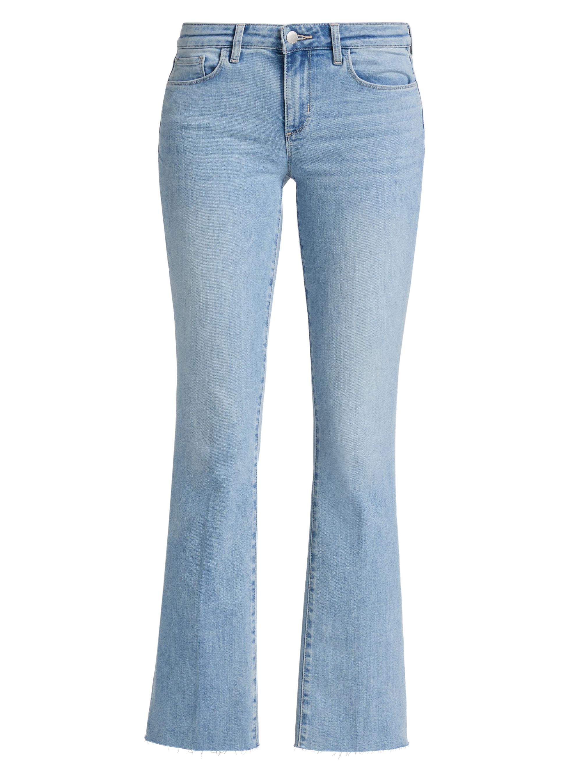 L'AGENCE Women's Sneaker Flared Ankle Jeans - Cruz