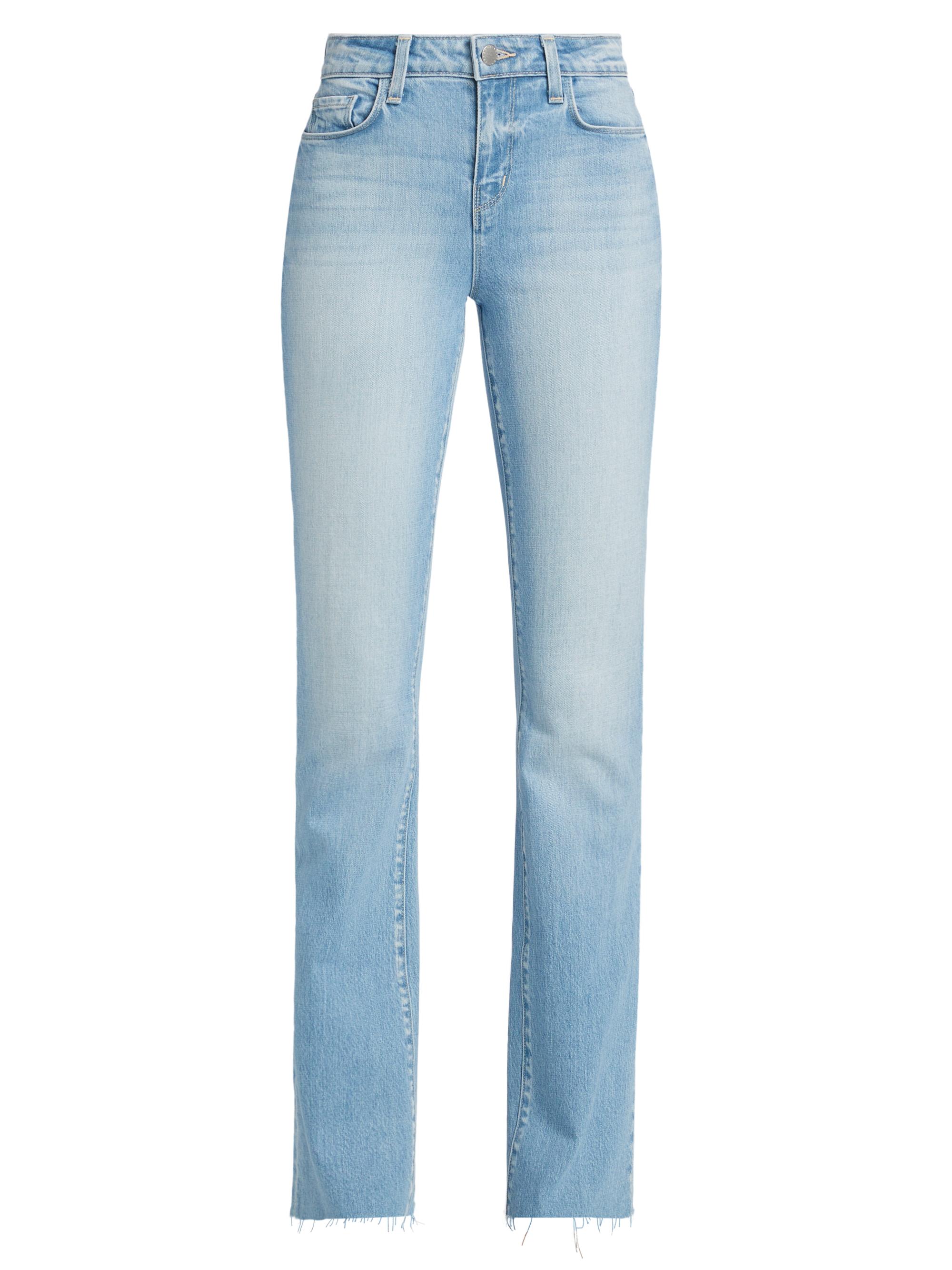 L'AGENCE Women's Ruth High-Rise Straight Jeans - Barker