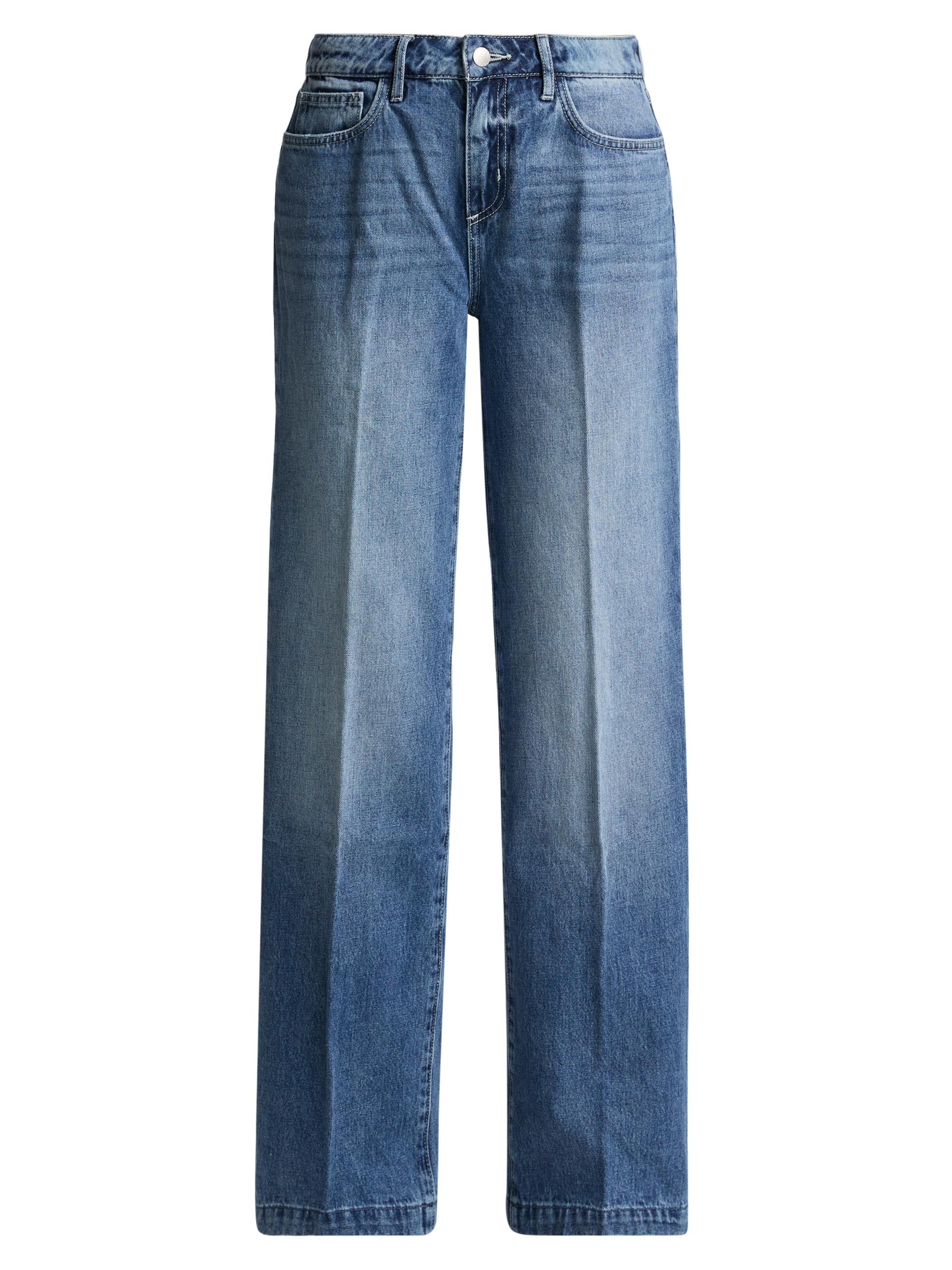 L'AGENCE Clayton High-Rise Wide-Leg Jeans | Saks Fifth Avenue