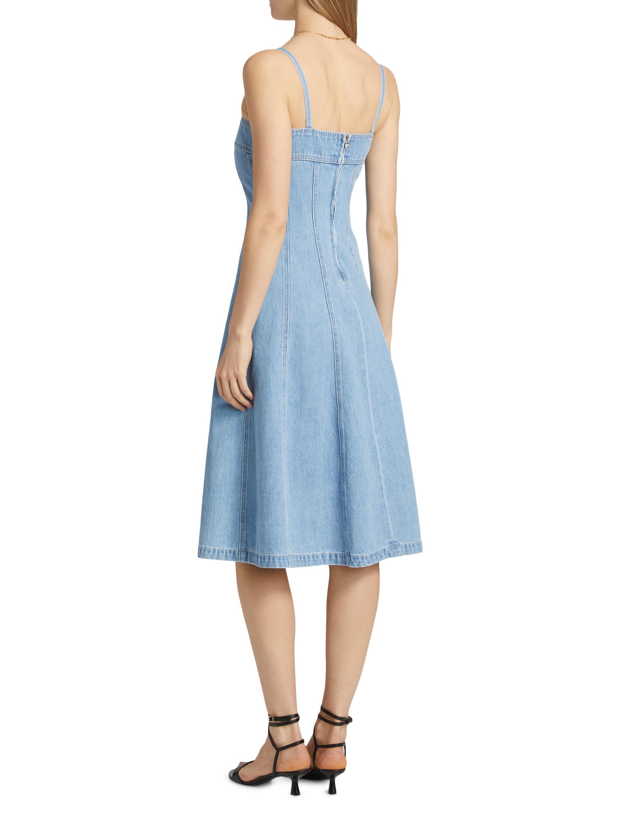 lagence denim dress L'AGENCE Lorda Dress In Besta