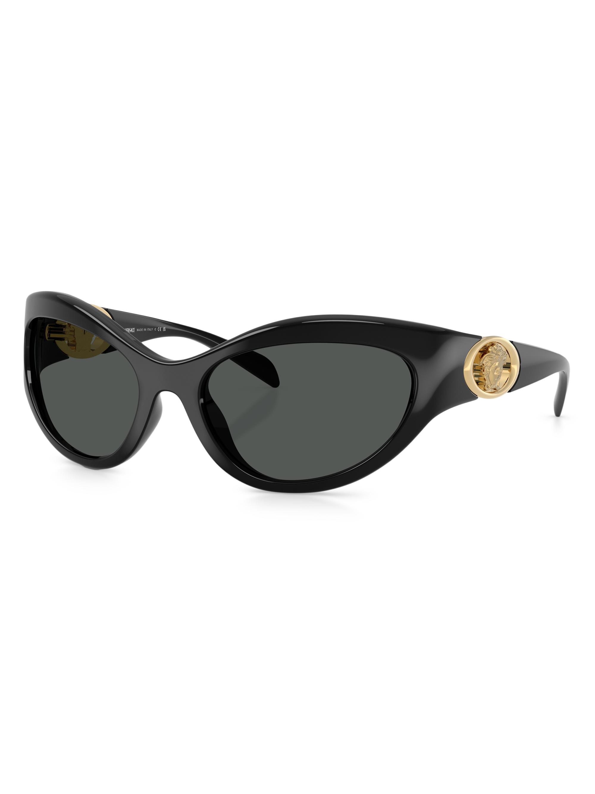 Versace Women's 59MM Cat-Eye Pillow Sunglasses - Black