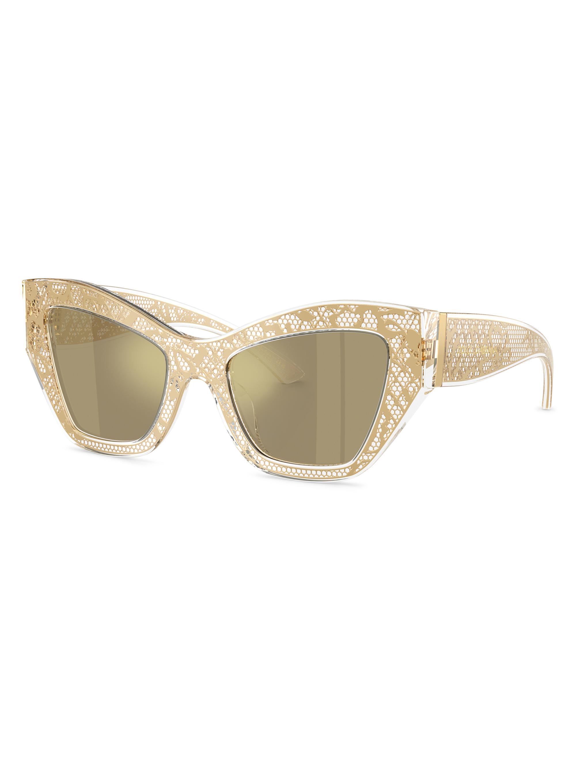 Dolce & Gabbana Women's 52MM Butterfly Sunglasses - Gold