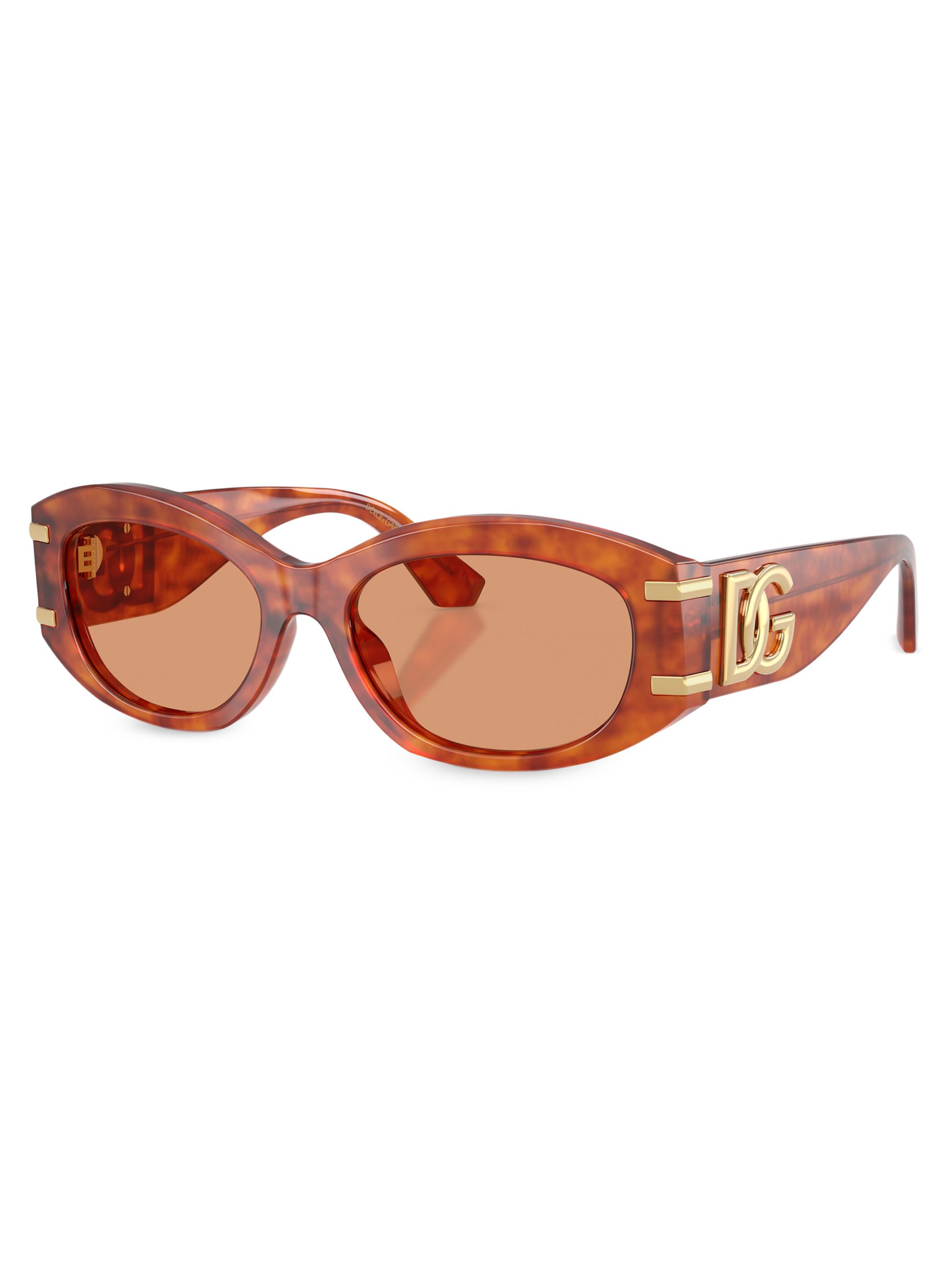 Dolce&Gabbana 53MM Square Sunglasses | Saks Fifth Avenue
