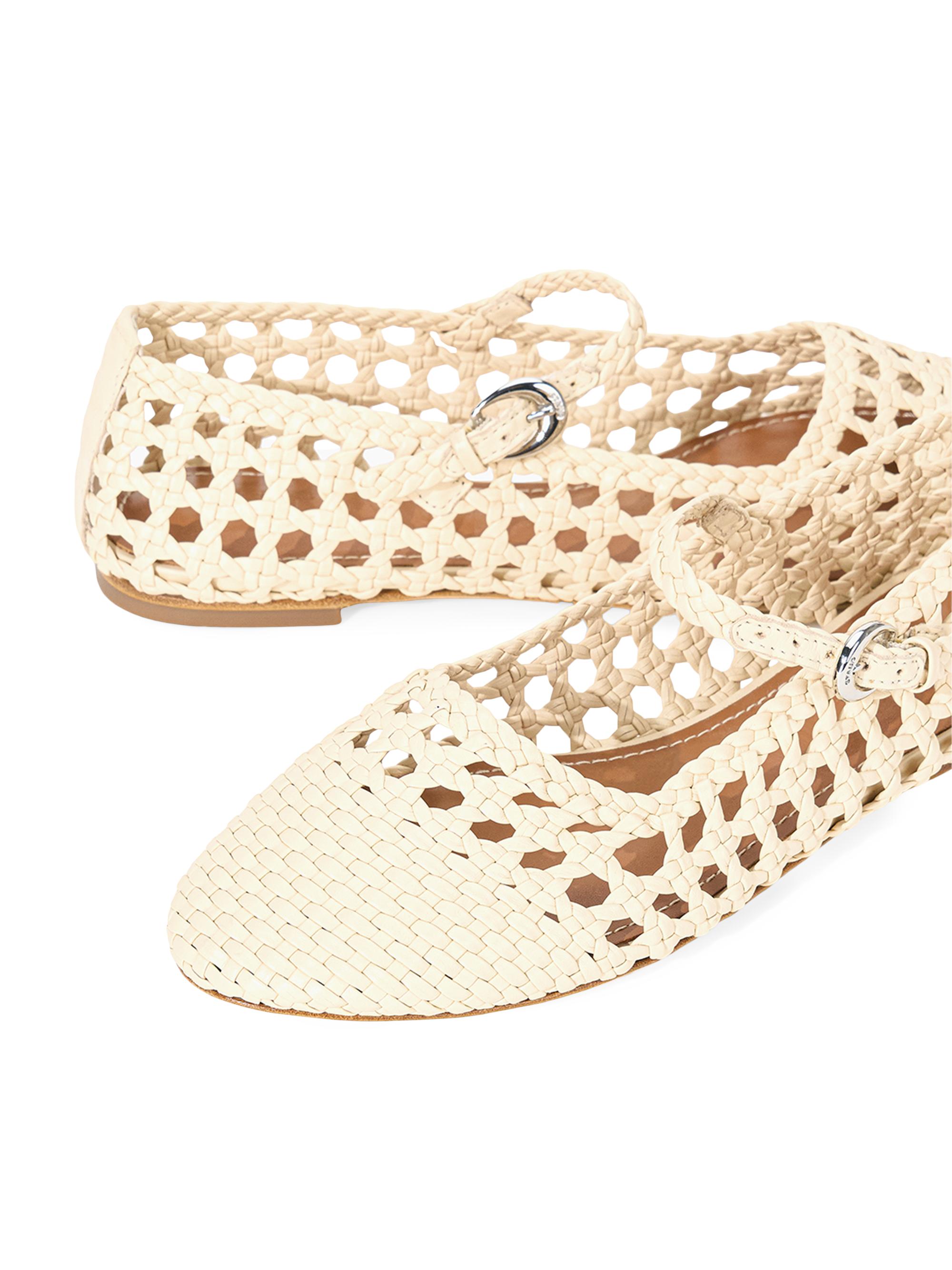 Staud Nell Leather Mary Janes | Saks Fifth Avenue