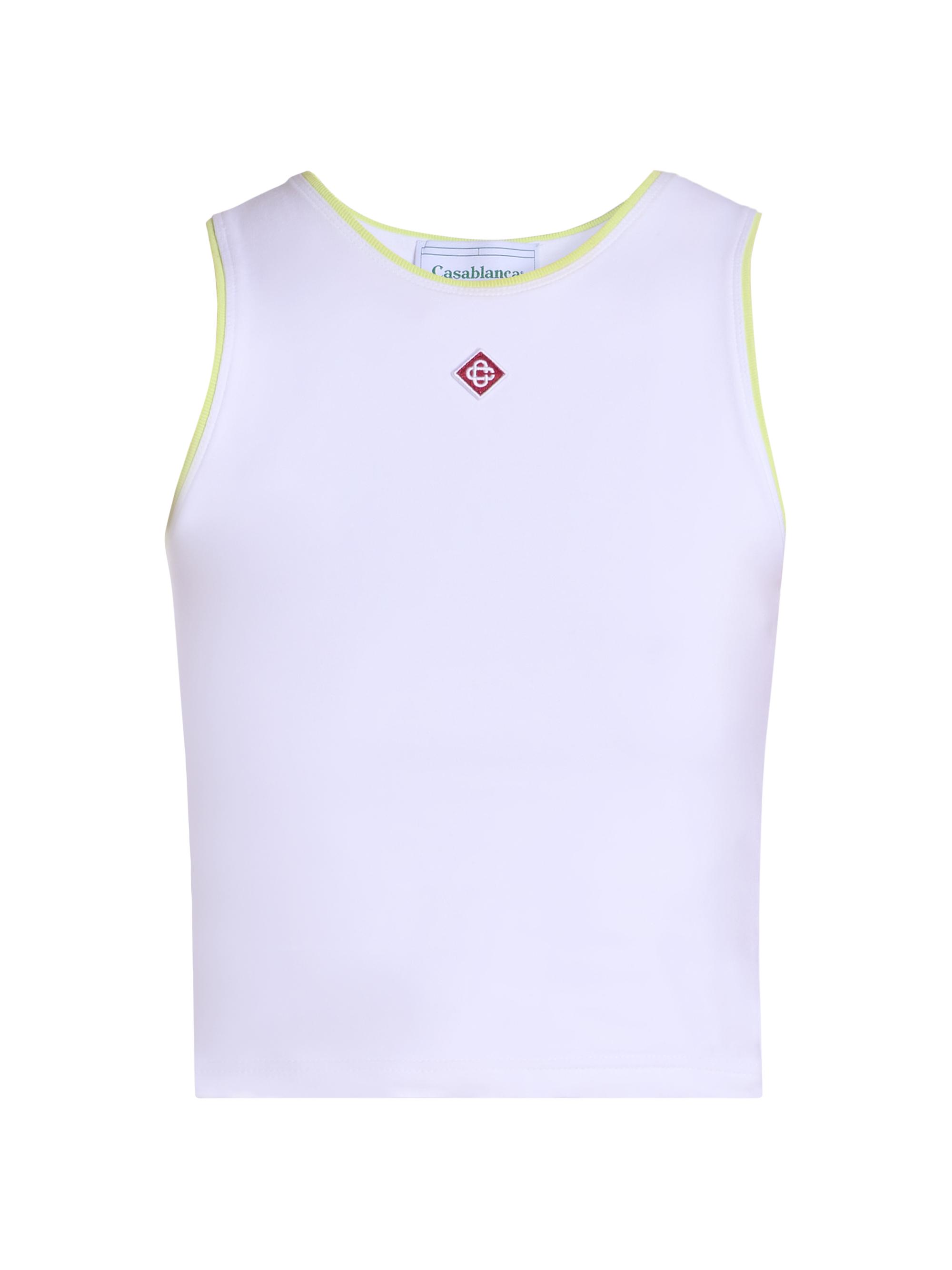 Casablanca Women's Mini CC Logo Baby Tank - Diamond Logo