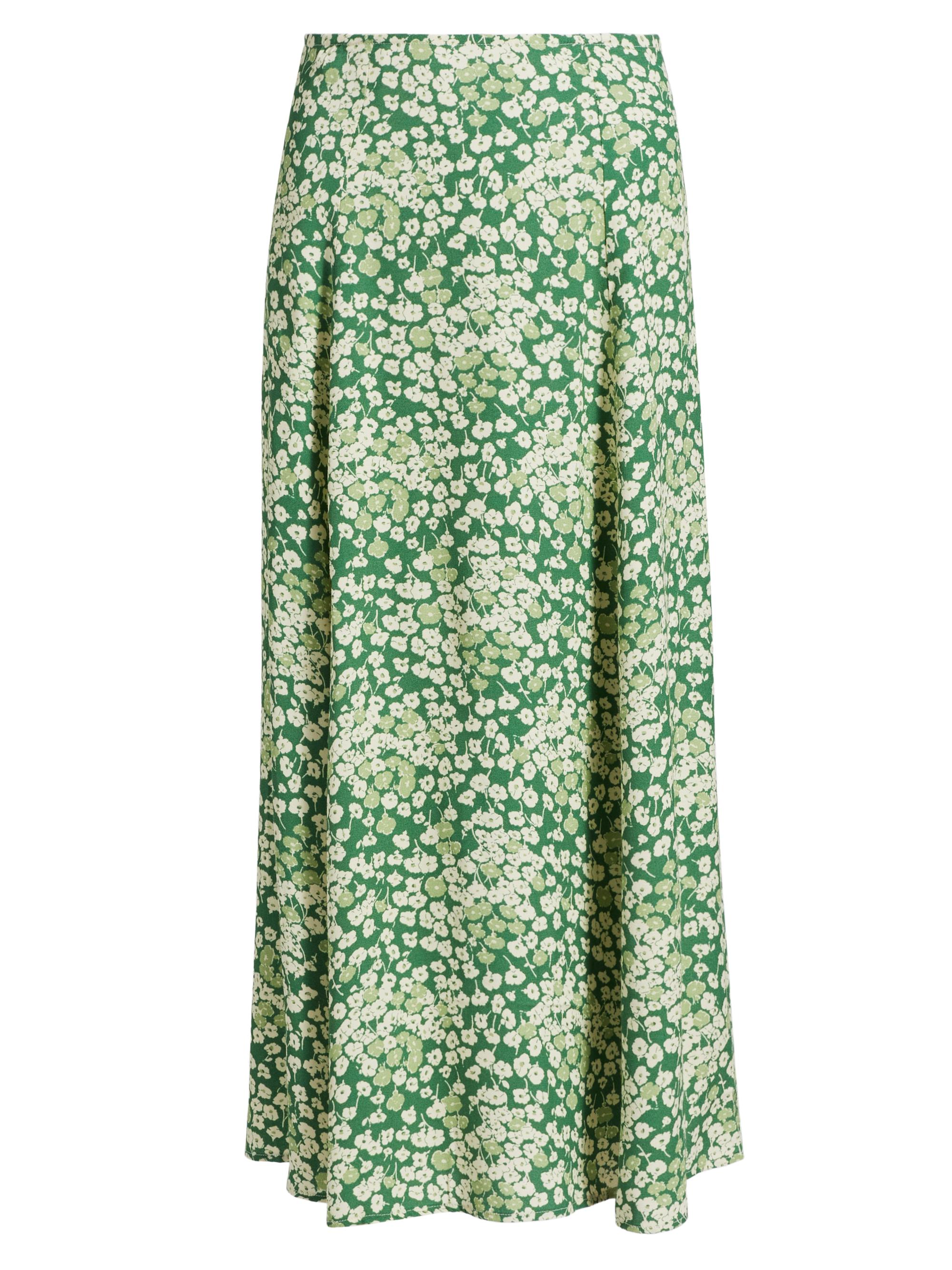 Reformation Zoe Floral Crepe Skirt | Saks Fifth Avenue