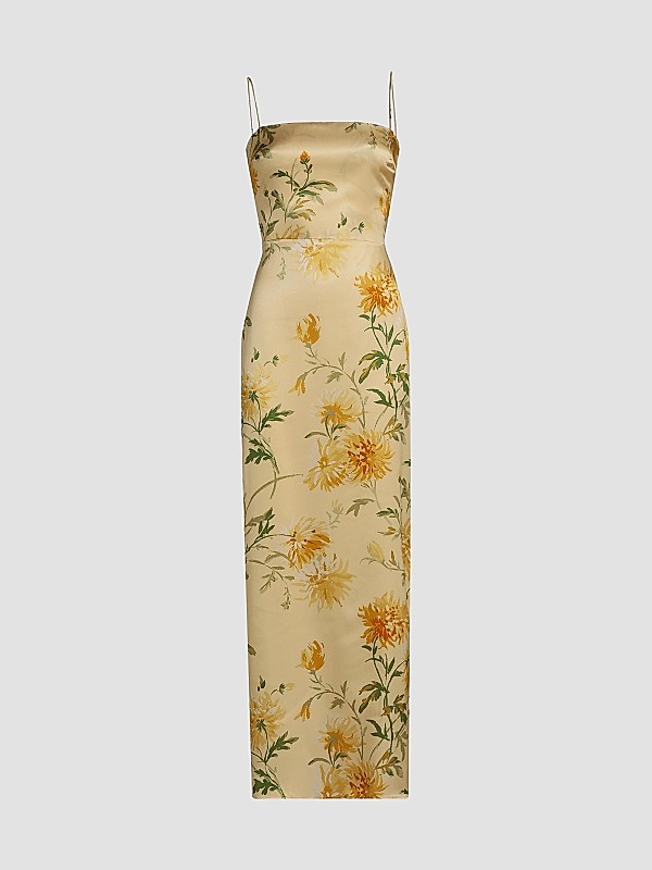 reformation frankie silk dress Reformation Frankie Silk Dress |