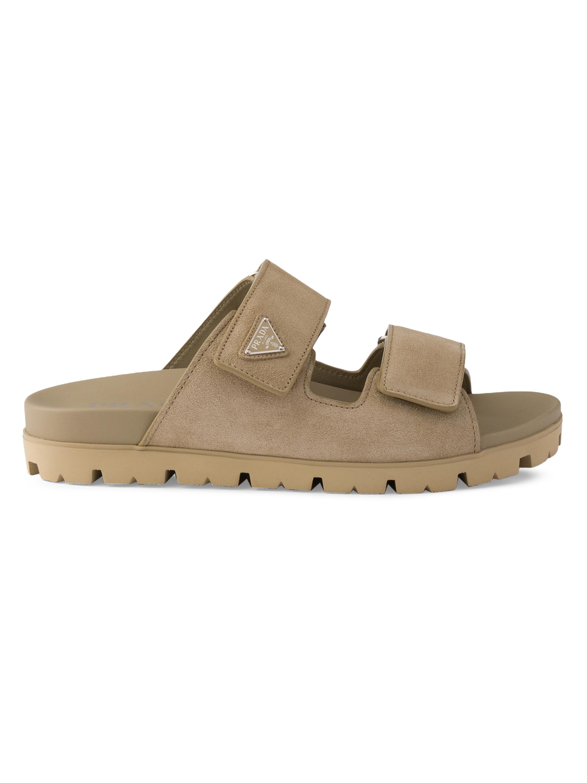 Prada Suede Band Sandals | Saks Fifth Avenue