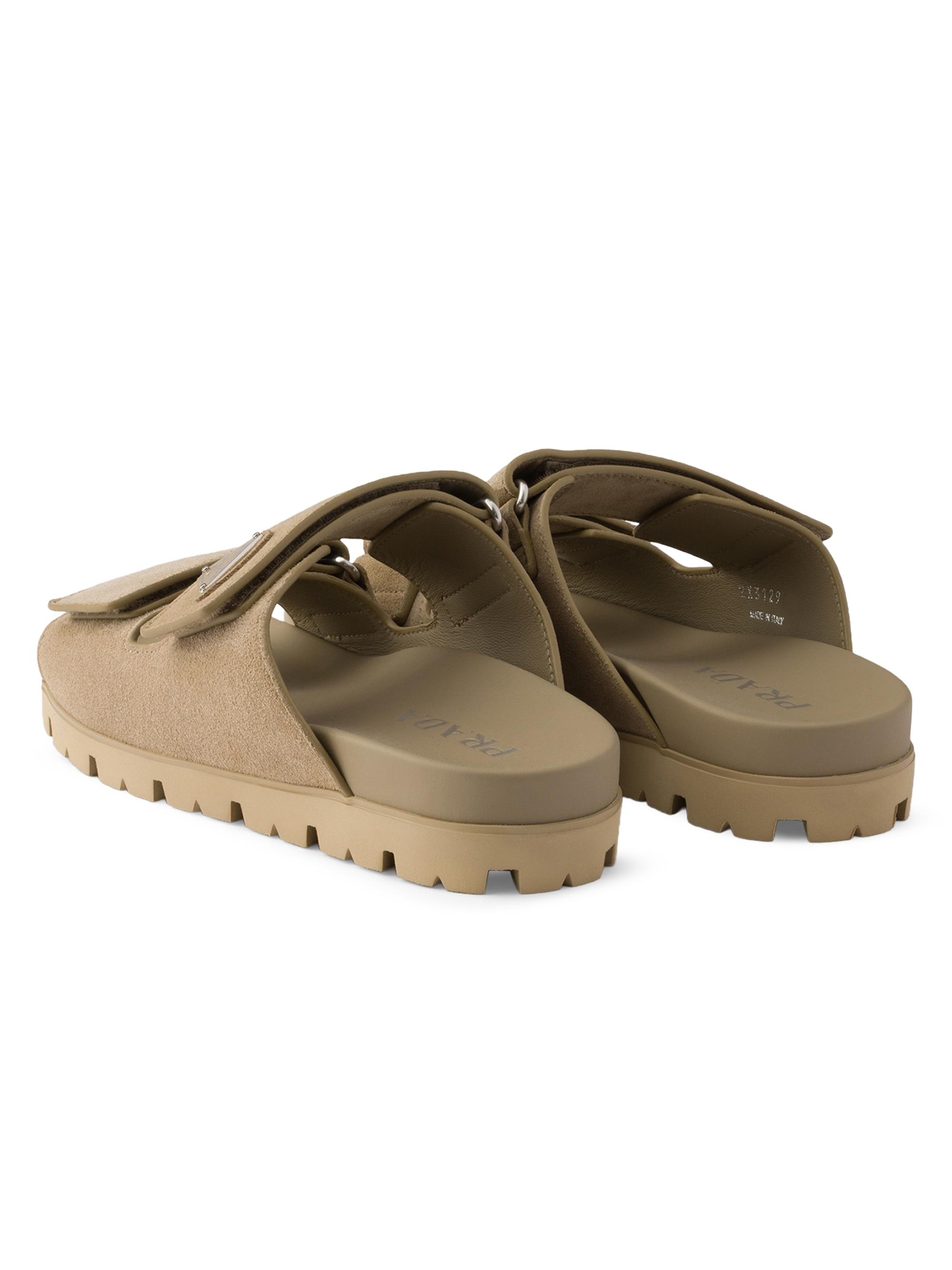 Prada Suede Band Sandals | Saks Fifth Avenue