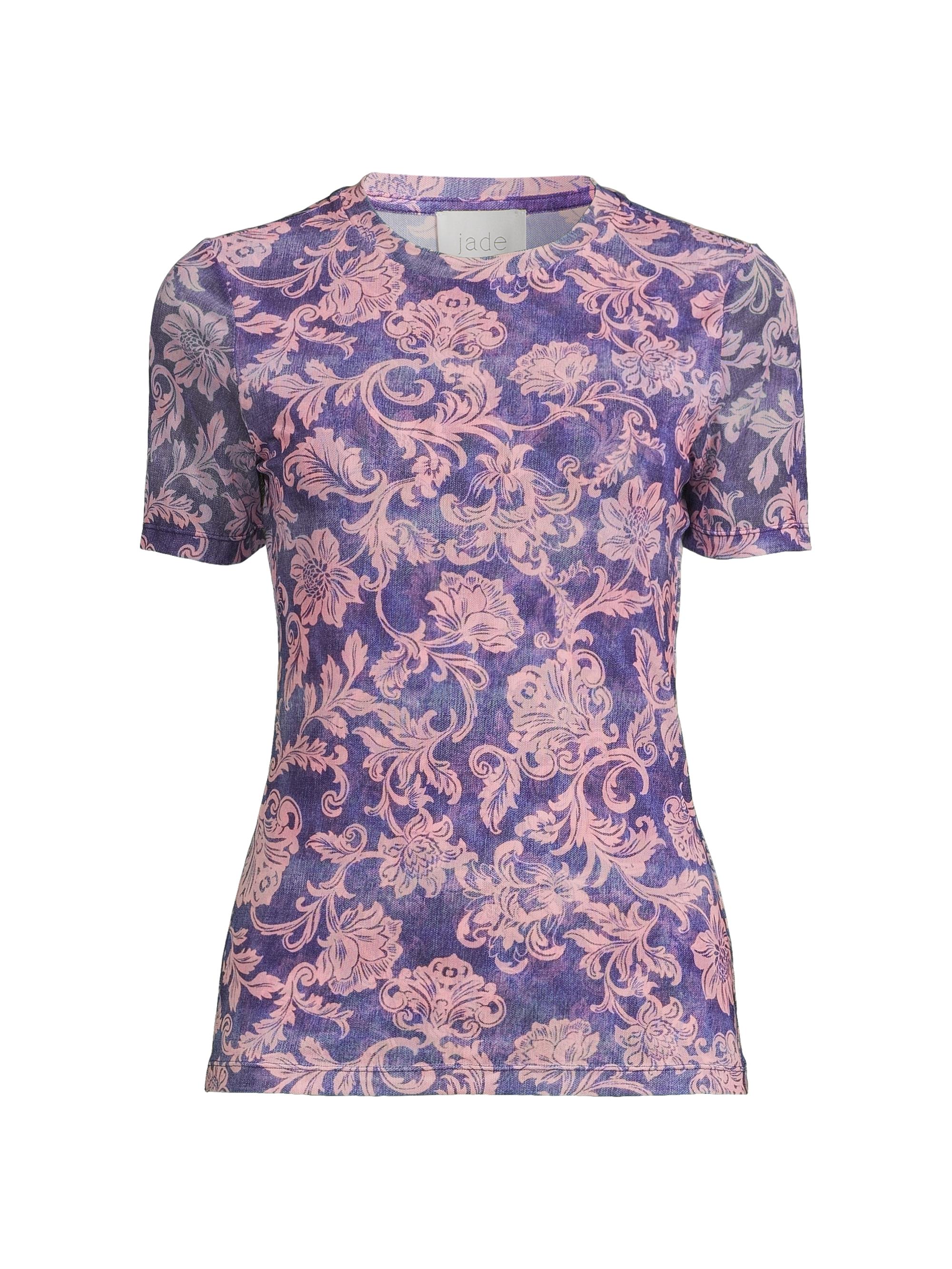 Johnny Was Women's Florentina Mesh T-Shirt - Florentina