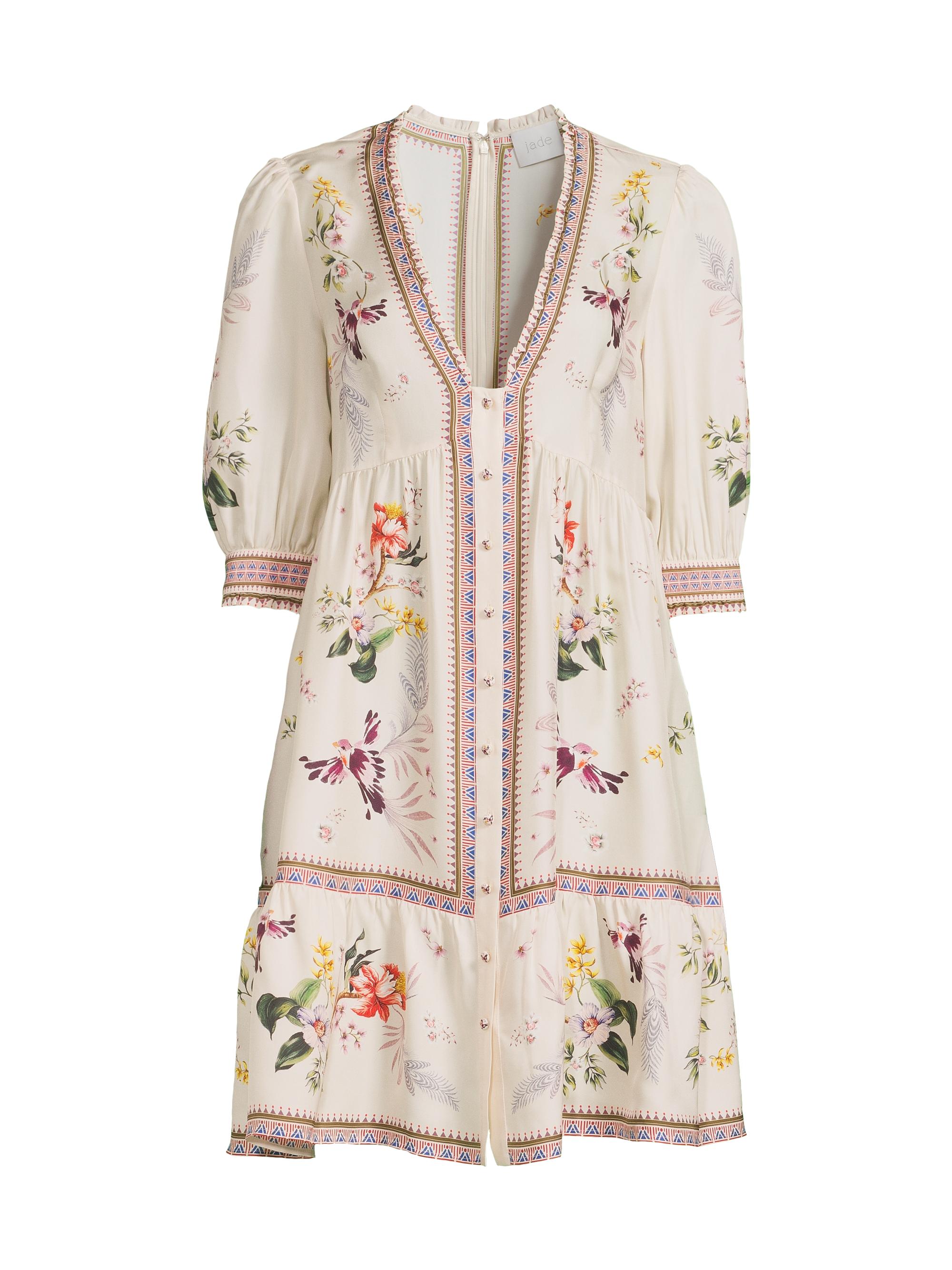 Johnny Was Women's Loren Floral V-Neck Dress - Willah