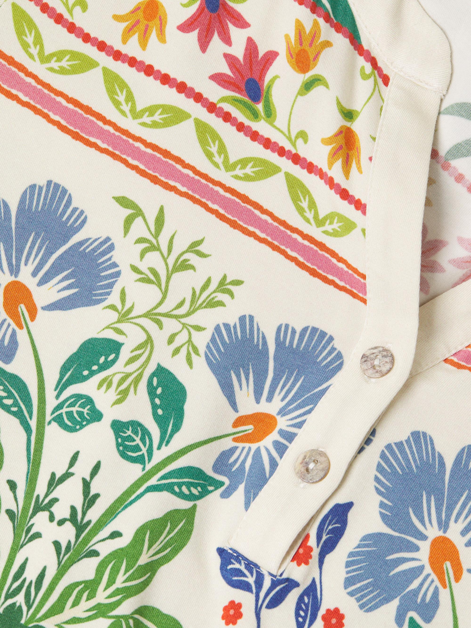 Johnny Was The Janie Floral Midi-Dress | Saks Fifth Avenue