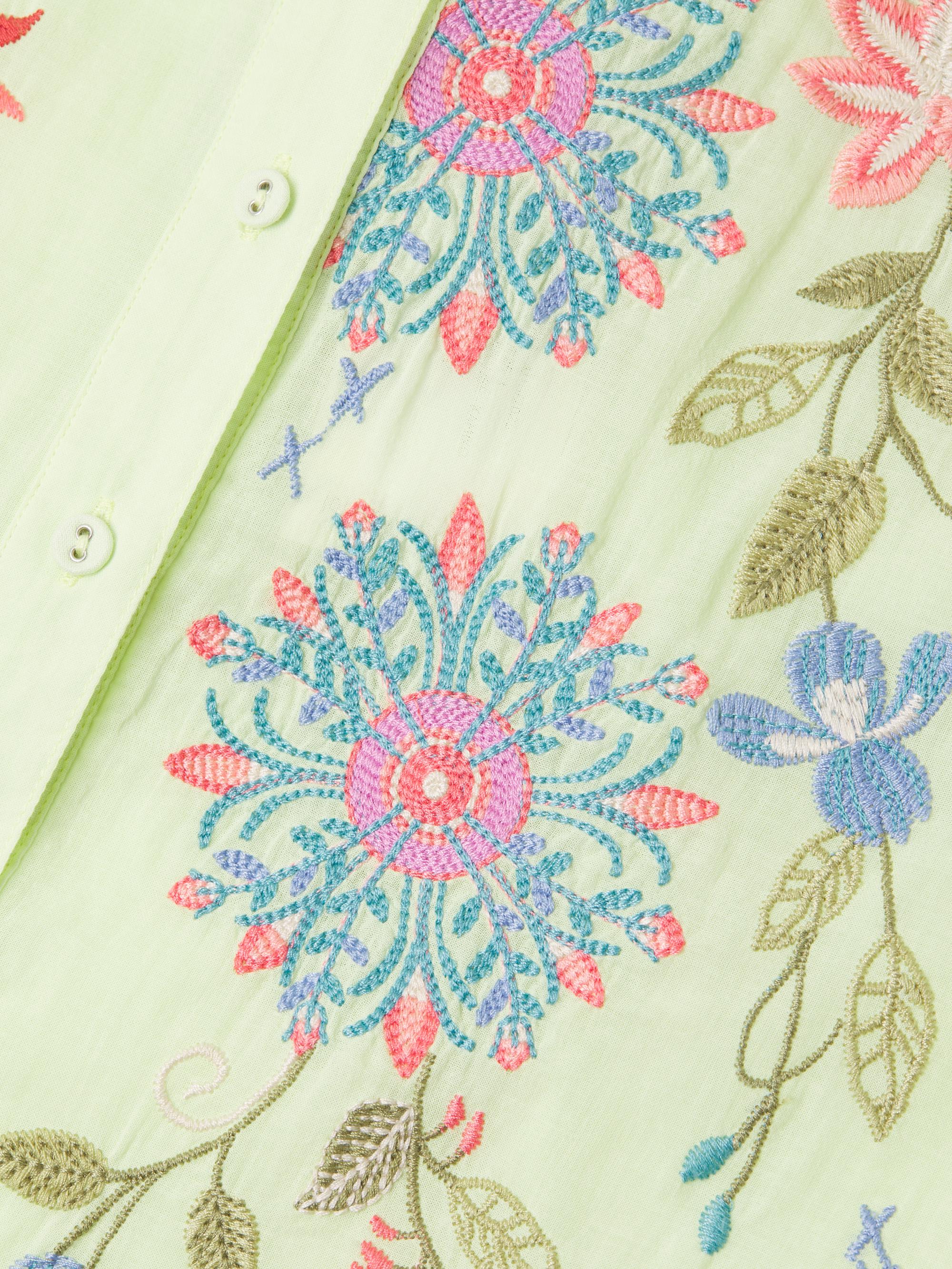 Johnny Was Kamiko Shirred Yoke Blouse | Saks Fifth Avenue