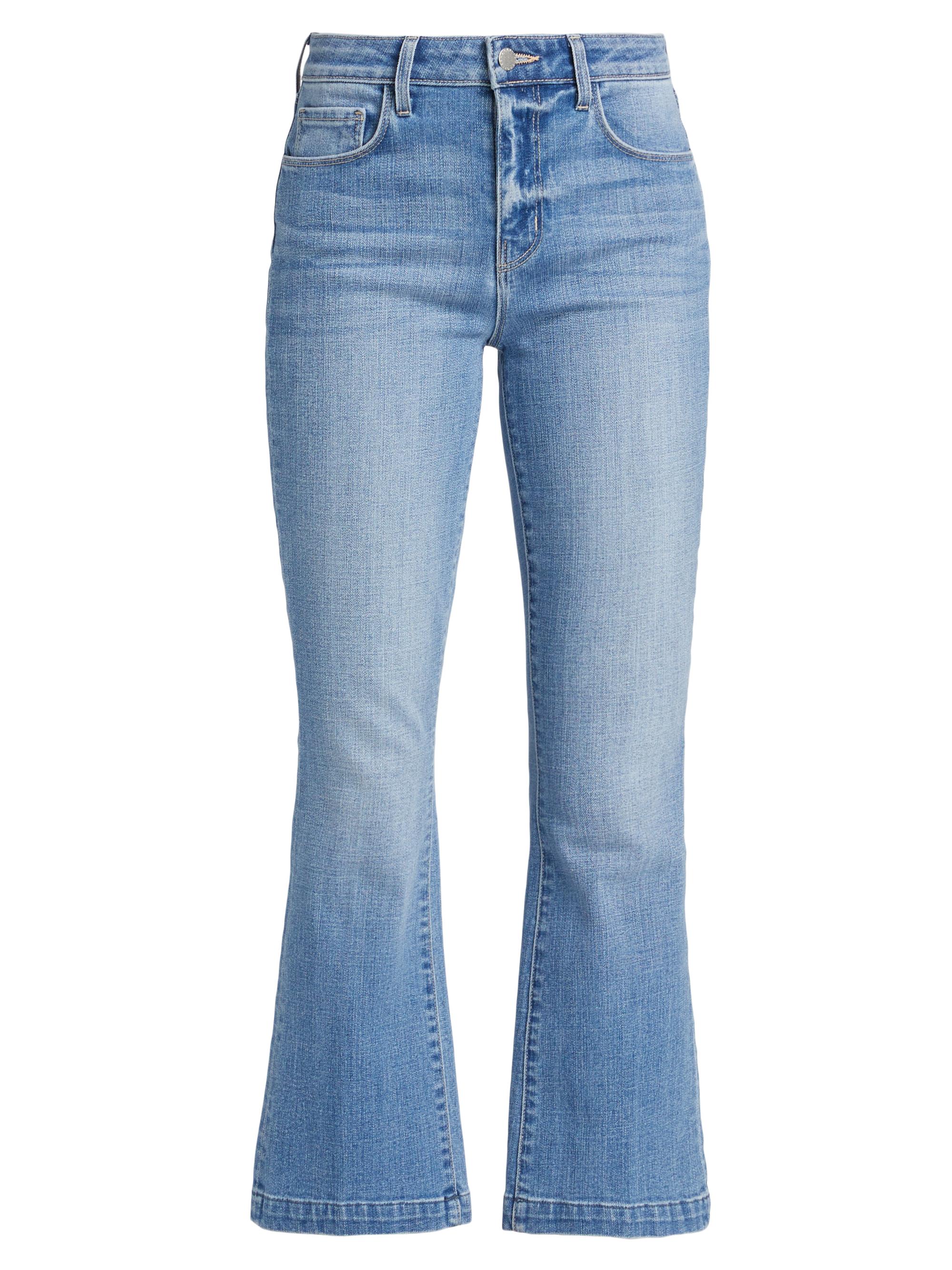 L'AGENCE Women's Ali High-Rise Slim Flare Jeans - Mareno