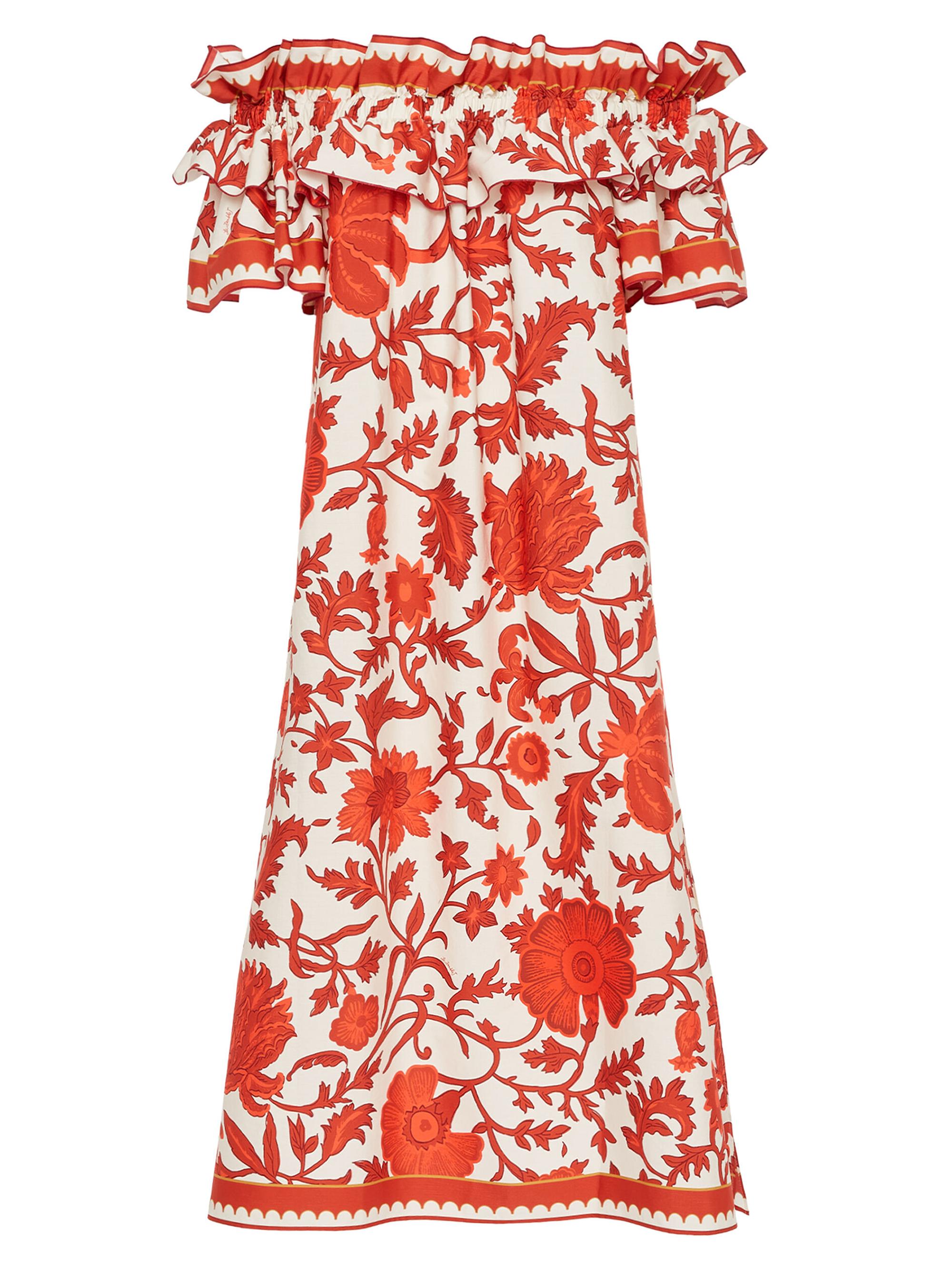 La DoubleJ Women's Breakfast Dress - Dragonflower Red