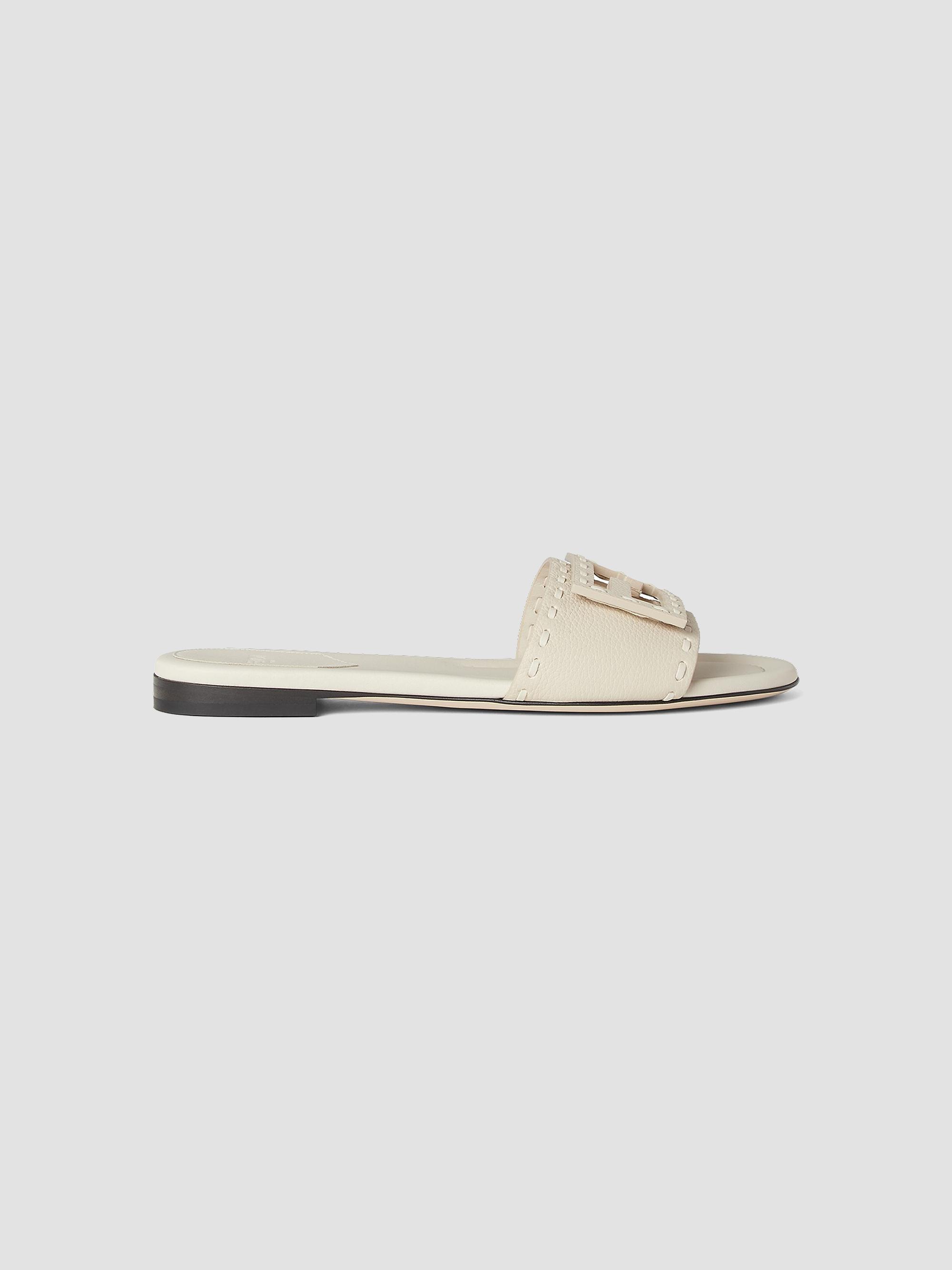 Baguette FF Leather Sandals