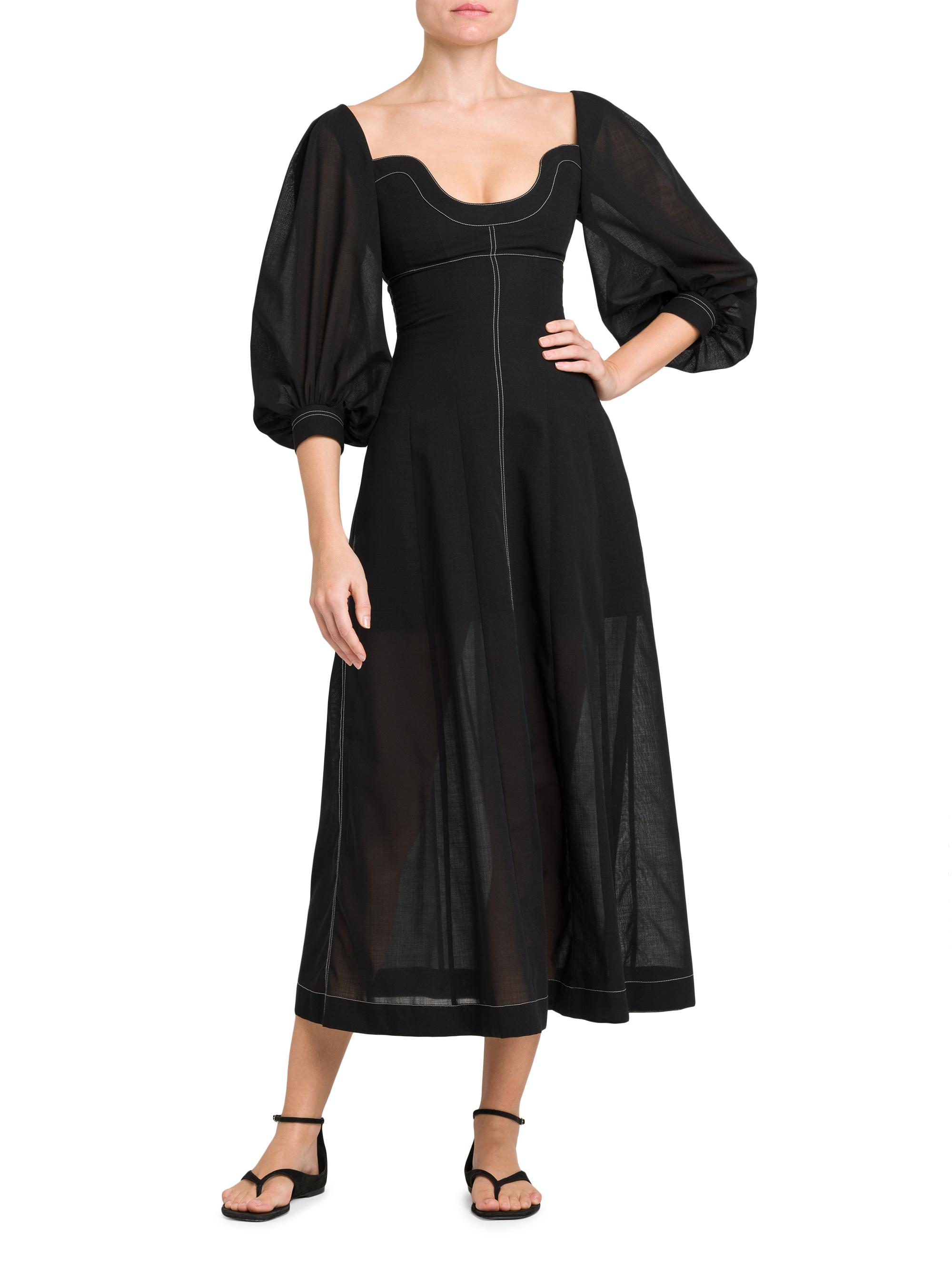 philosophy di lorenzo serafini corset dress Philosophy Di Lorenzo Serafini Strapless Satin Midi Dress in Natural