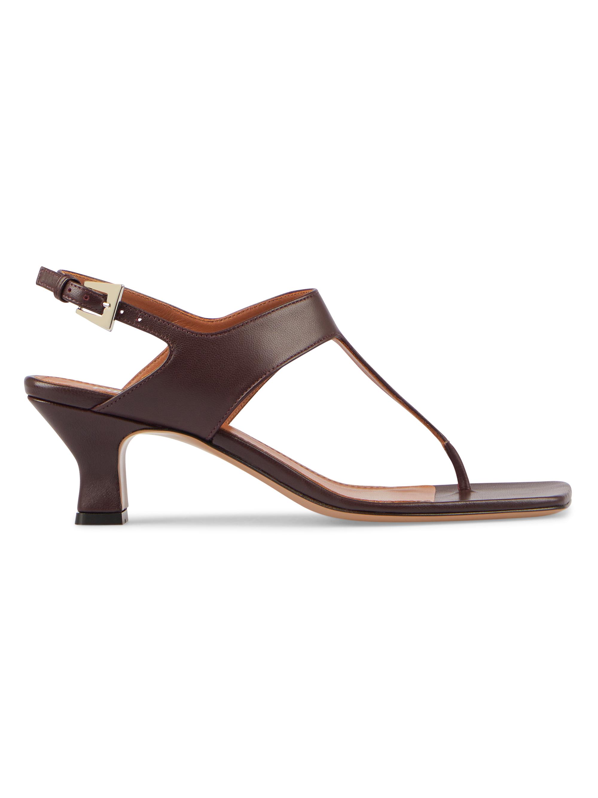 Paris texas フラットシューズ Paris Texas Portofino 55MM Leather T-Strap Sandals | Saks Fifth Avenue