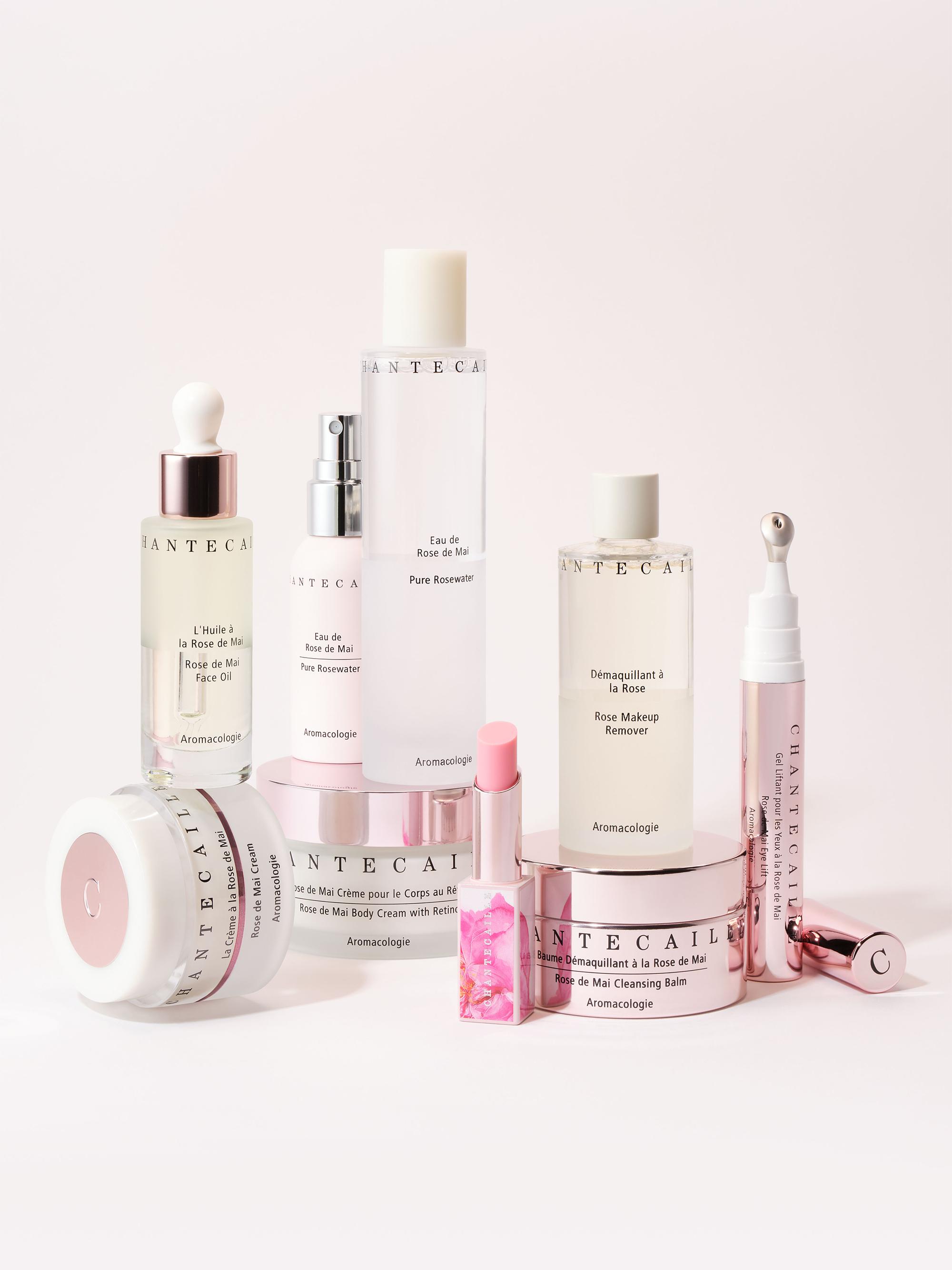 Chantecaille Pure Rosewater Face Mist - back view in Na