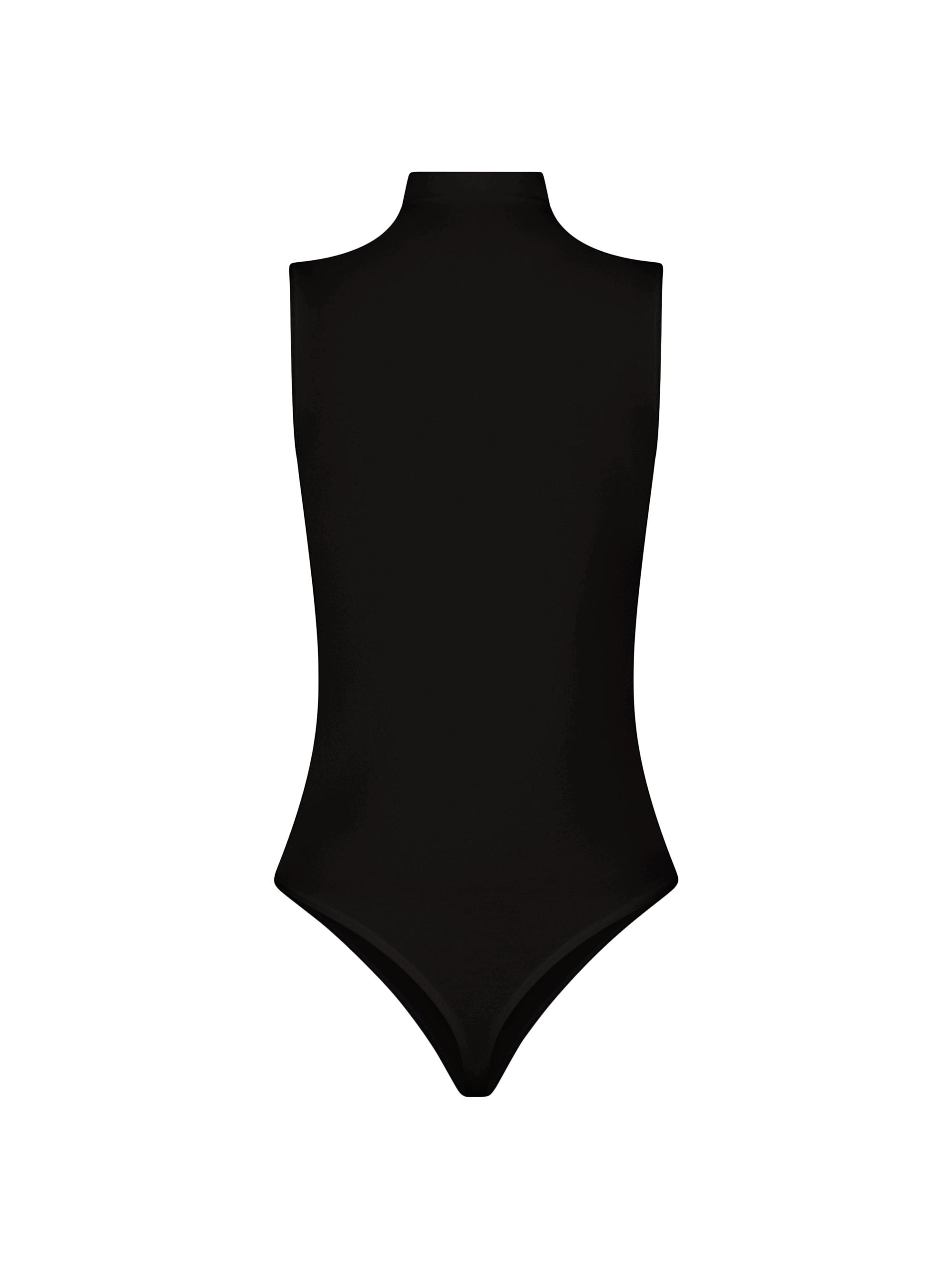 Wolford Mock Turtleneck Sleeveless Bodysuit | Saks Fifth Avenue