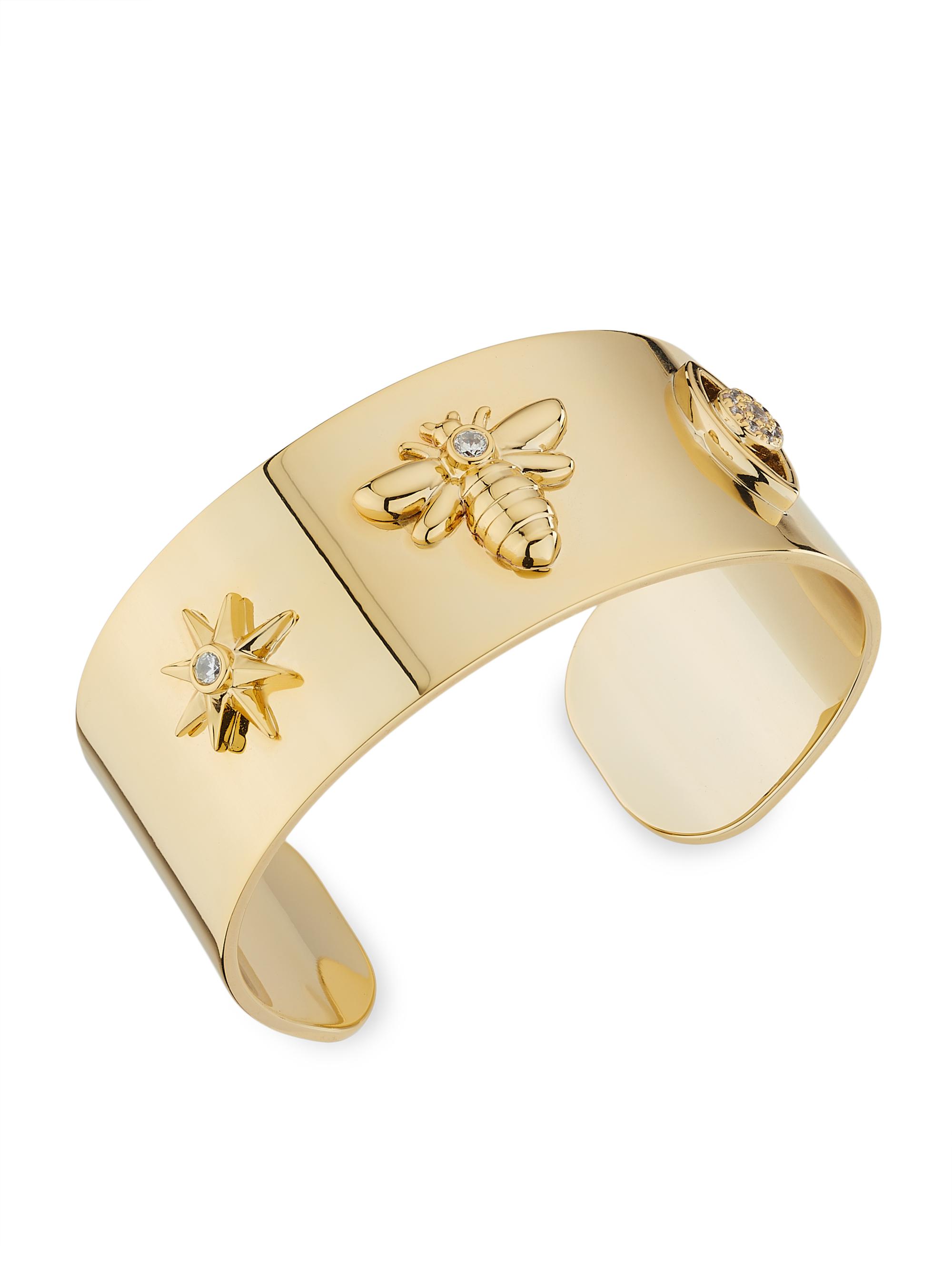 Ramy Brook Women's Cristie Goldtone & Cubic Zirconia Cuff - Gold