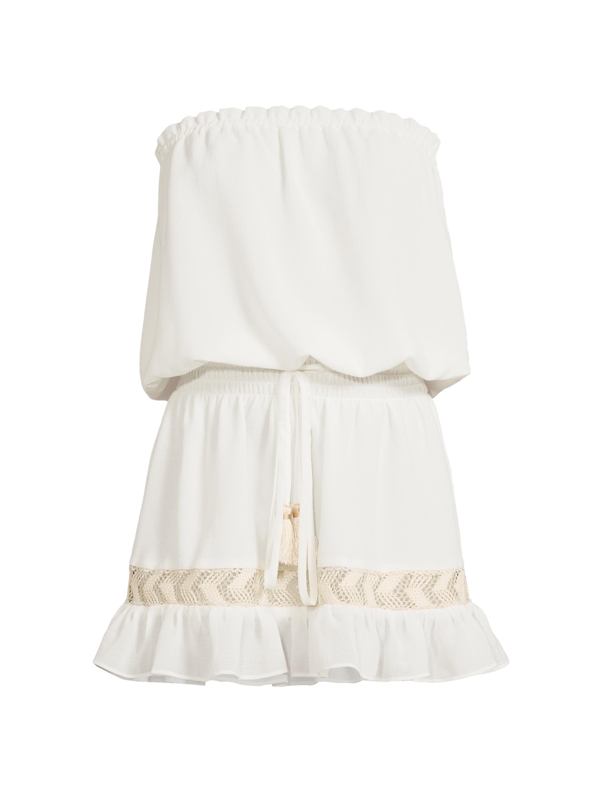 Ramy Brook Women's Lauryn Strapless Minidress - White Neutral