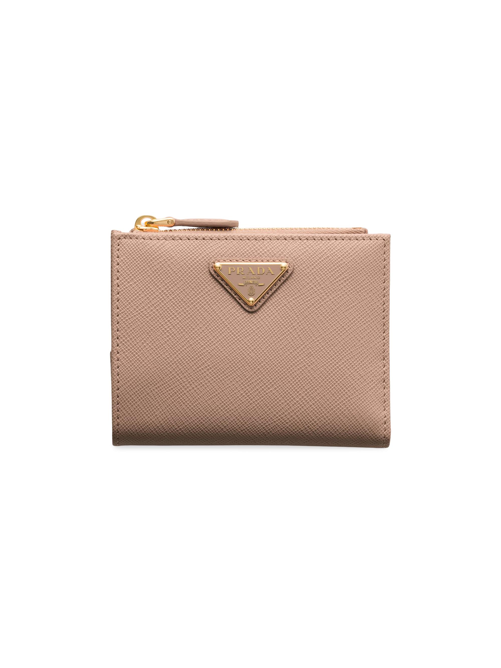 Prada Small Saffiano Leather Wallet | Saks Fifth Avenue